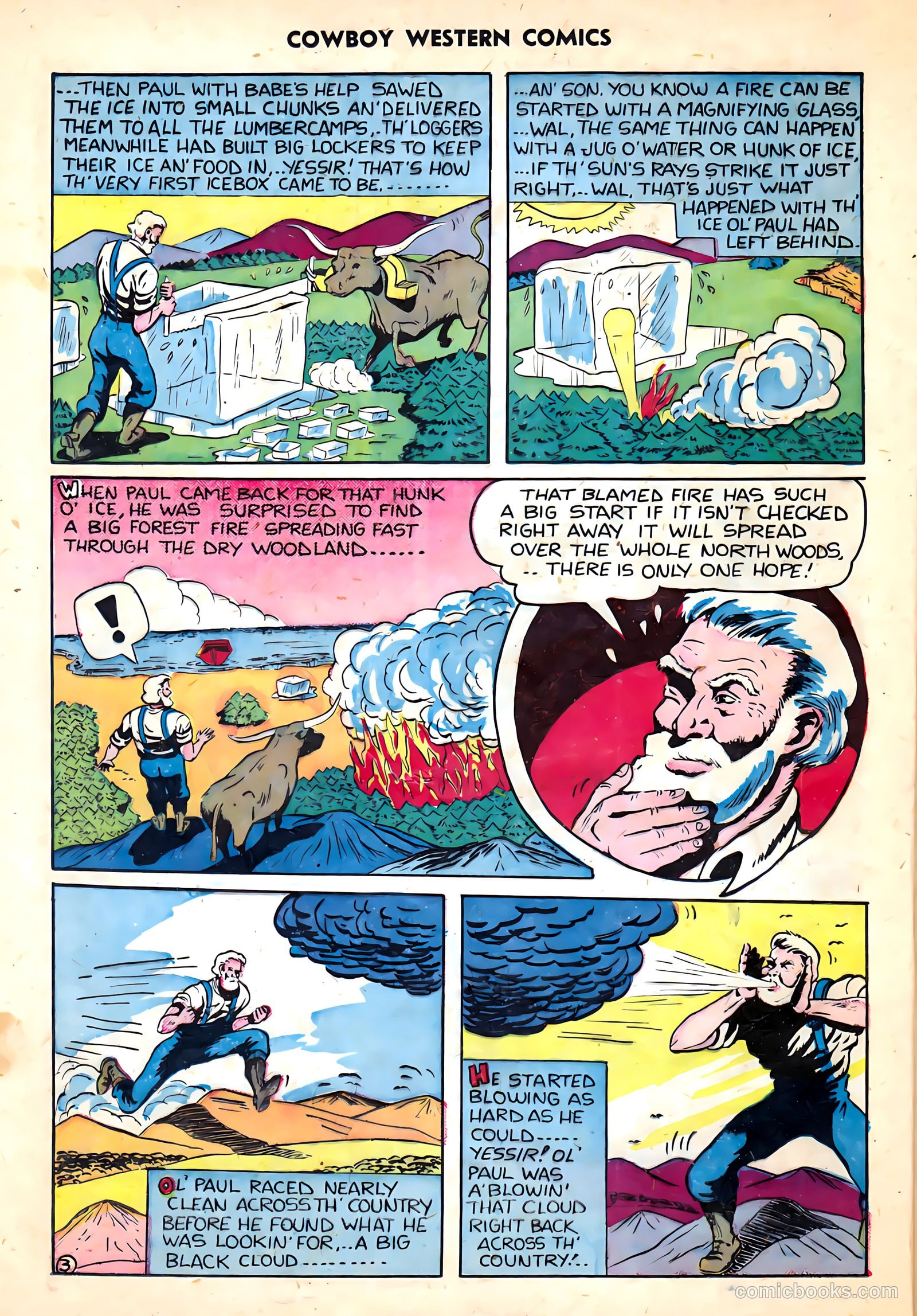 Cowboy Western Comics #33 (1951) — page 24 of 36