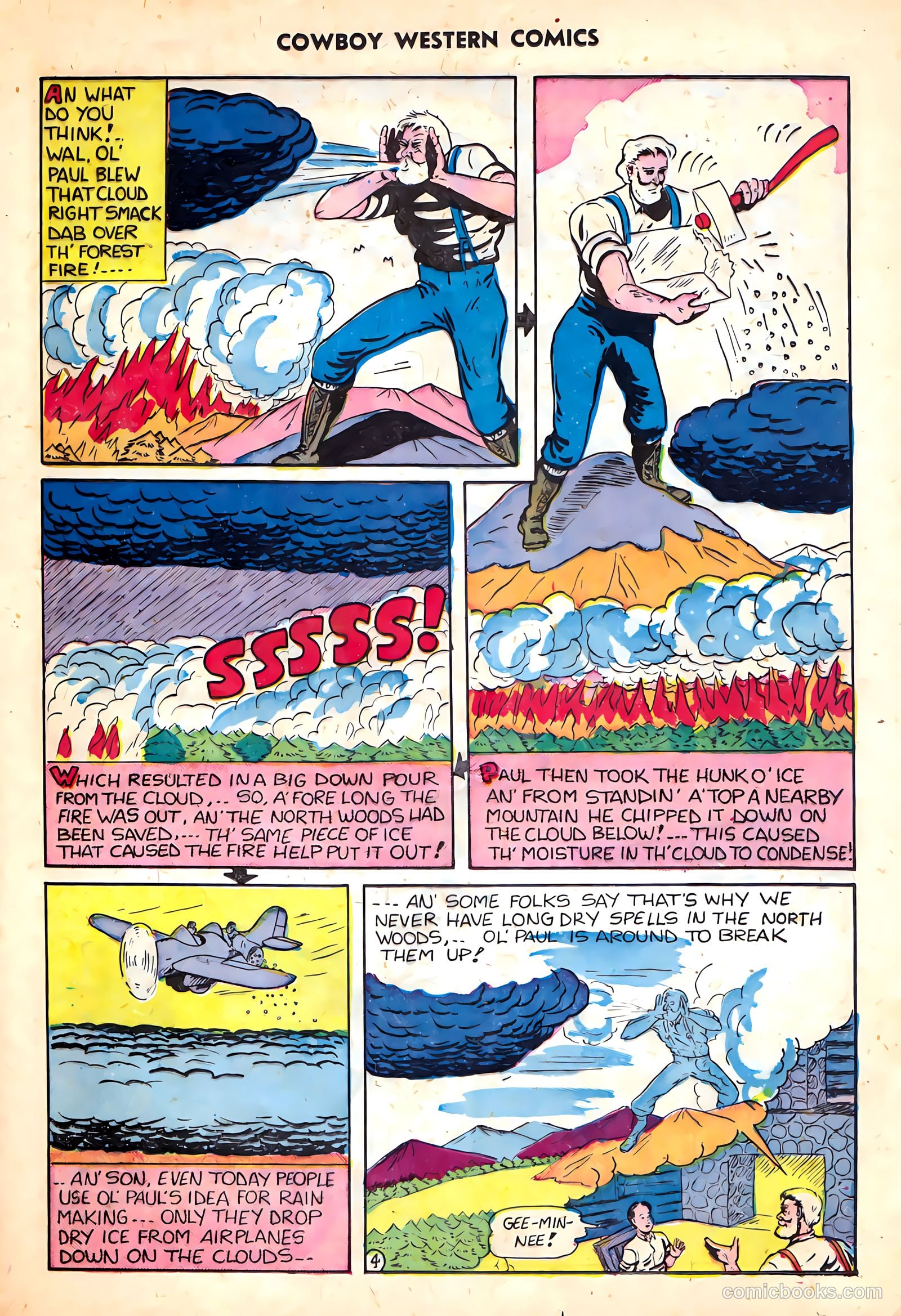 Cowboy Western Comics #33 (1951) — page 25 of 36