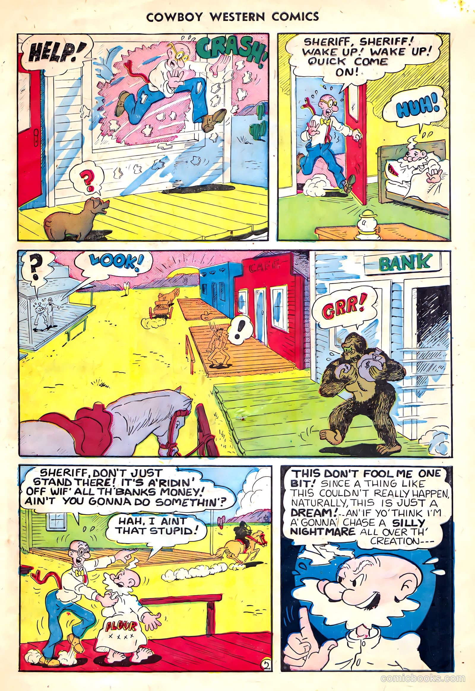 Cowboy Western Comics #33 (1951) — page 27 of 36