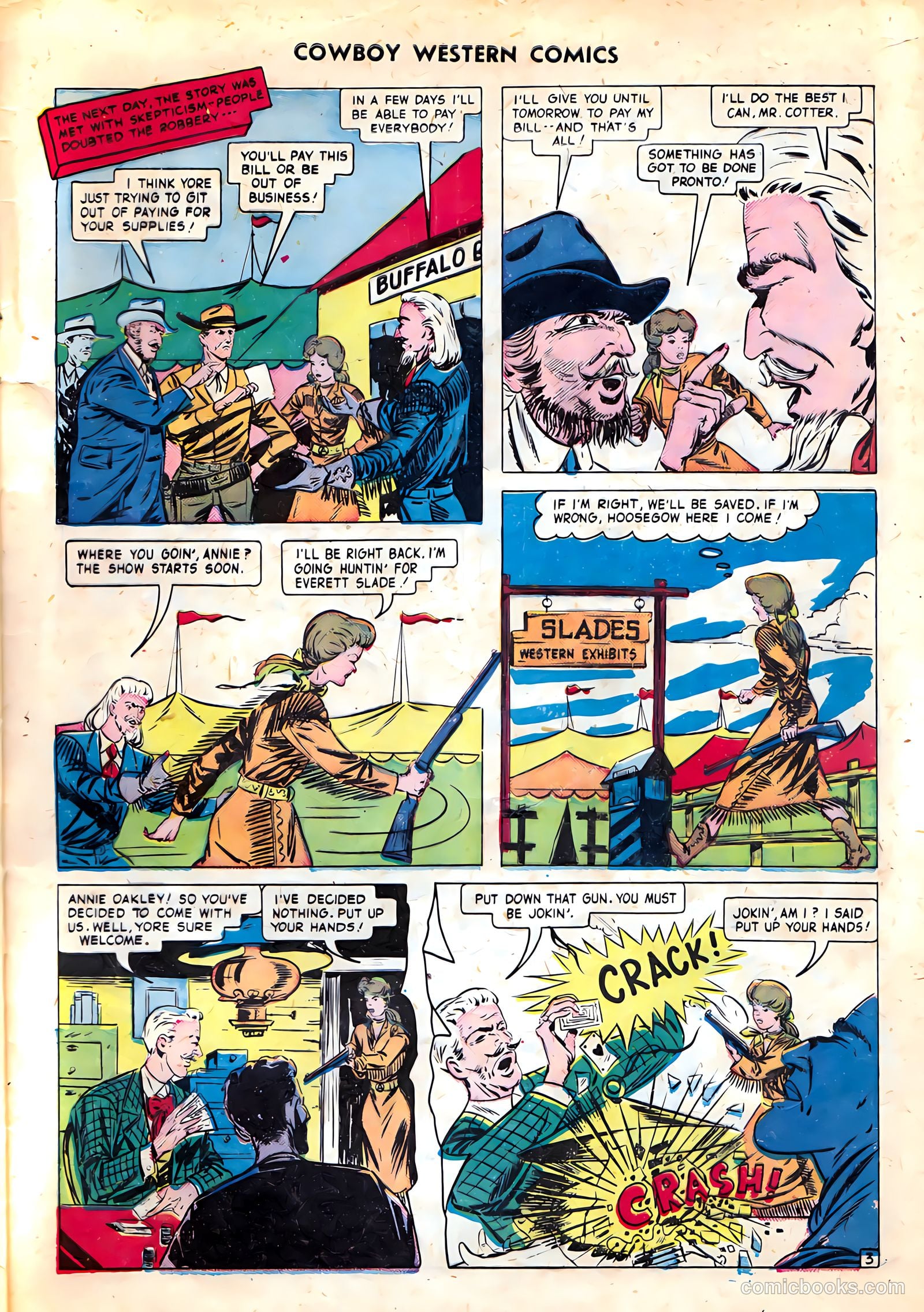 Cowboy Western Comics #33 (1951) — page 33 of 36