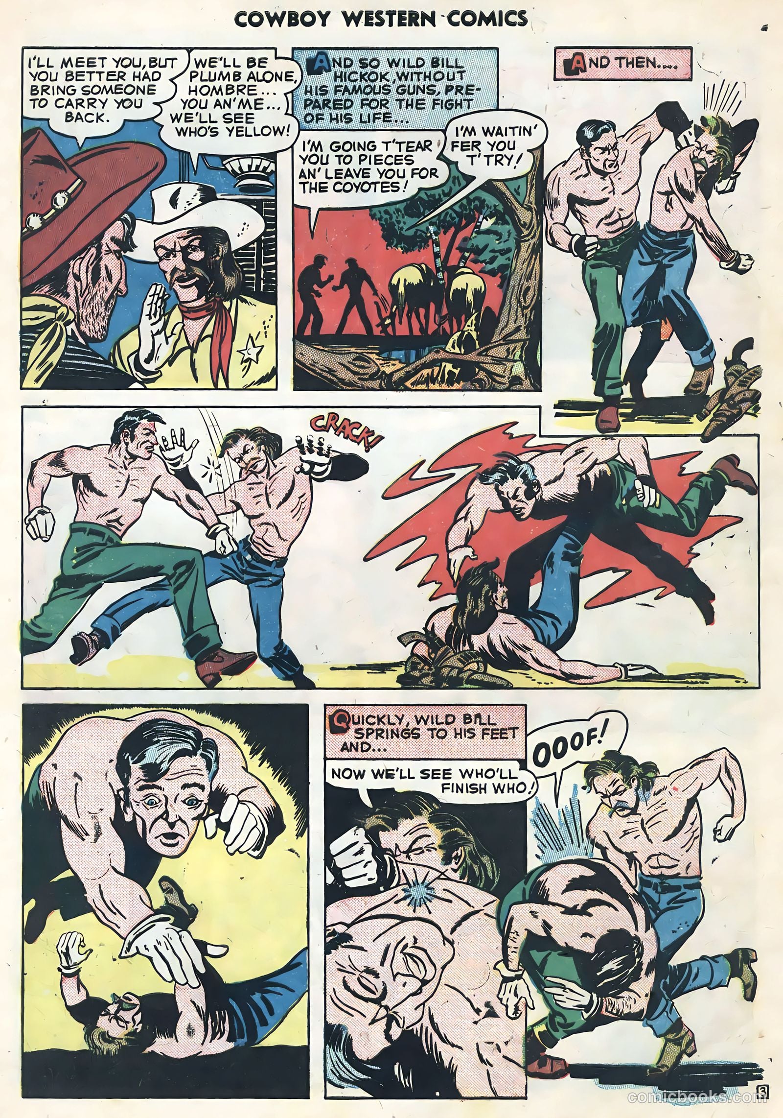 Cowboy Western Comics #34 (1951) — page 5 of 36