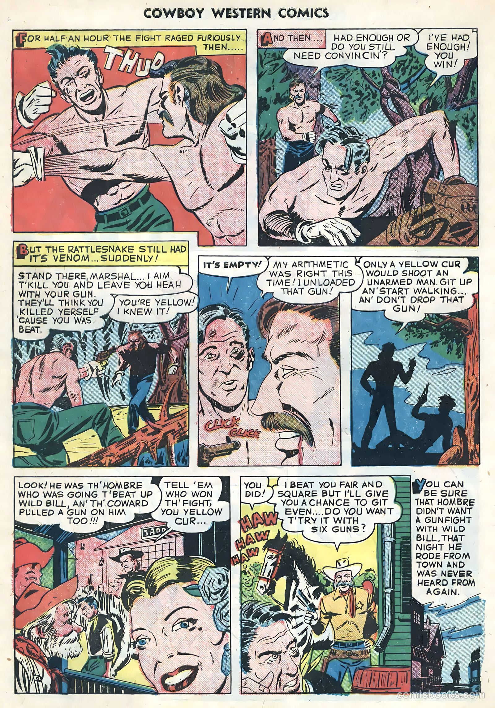 Cowboy Western Comics #34 (1951) — page 6 of 36