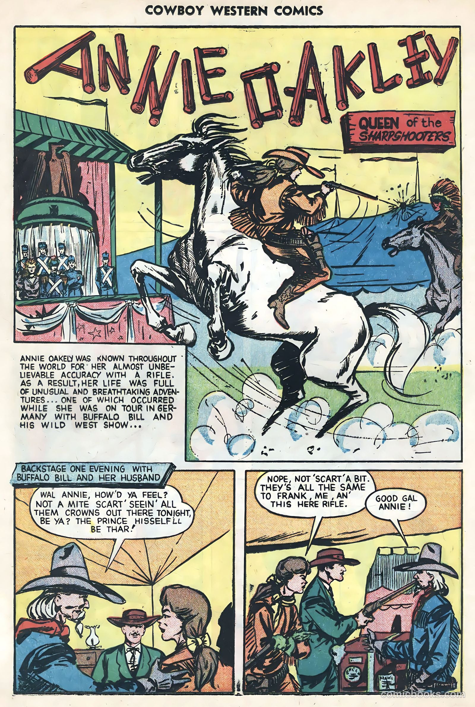 Cowboy Western Comics #34 (1951) — page 12 of 36