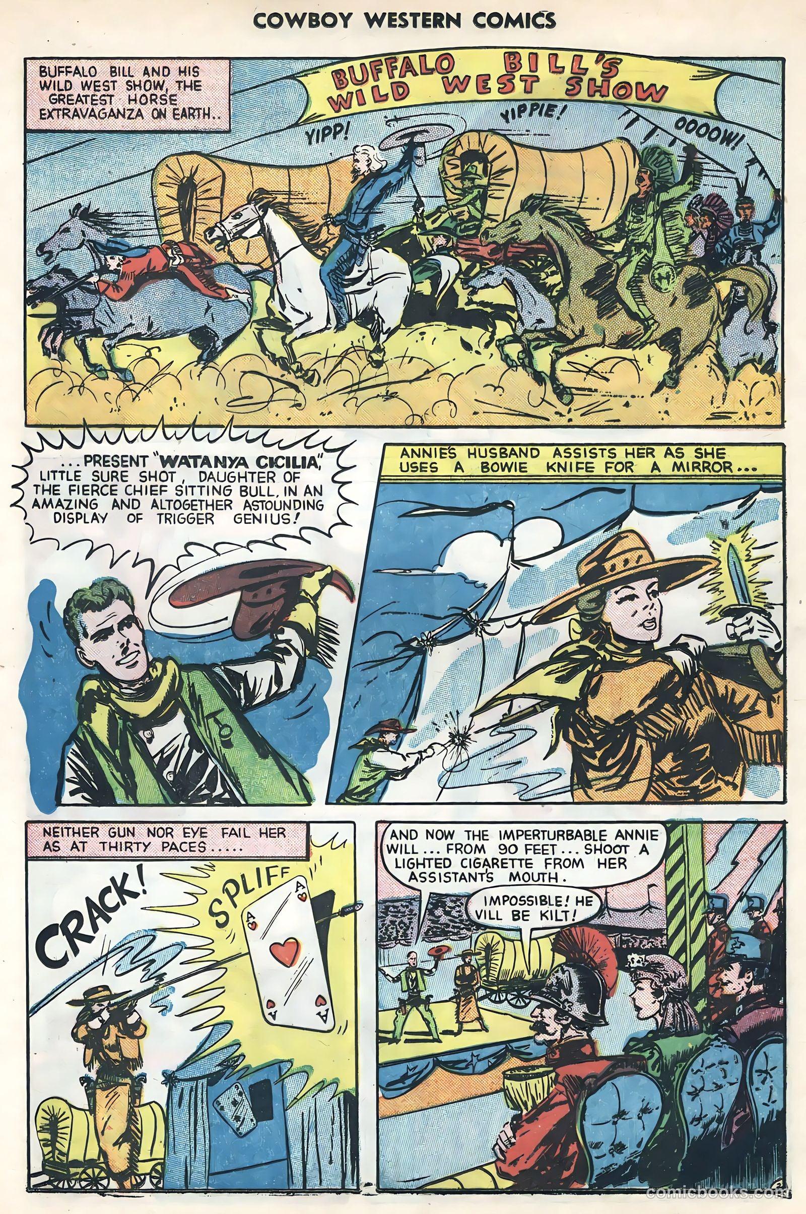 Cowboy Western Comics #34 (1951) — page 13 of 36