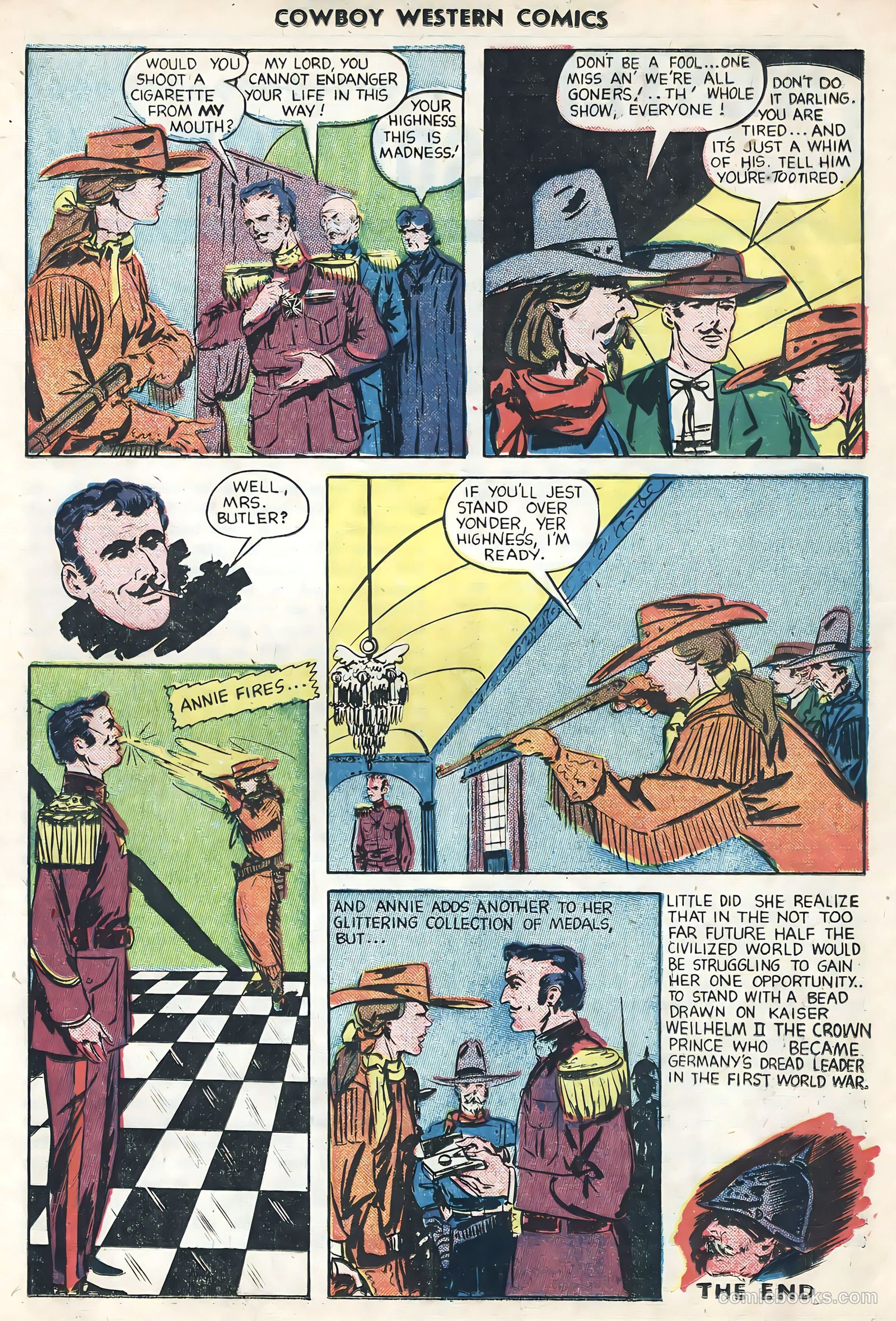 Cowboy Western Comics #34 (1951) — page 15 of 36