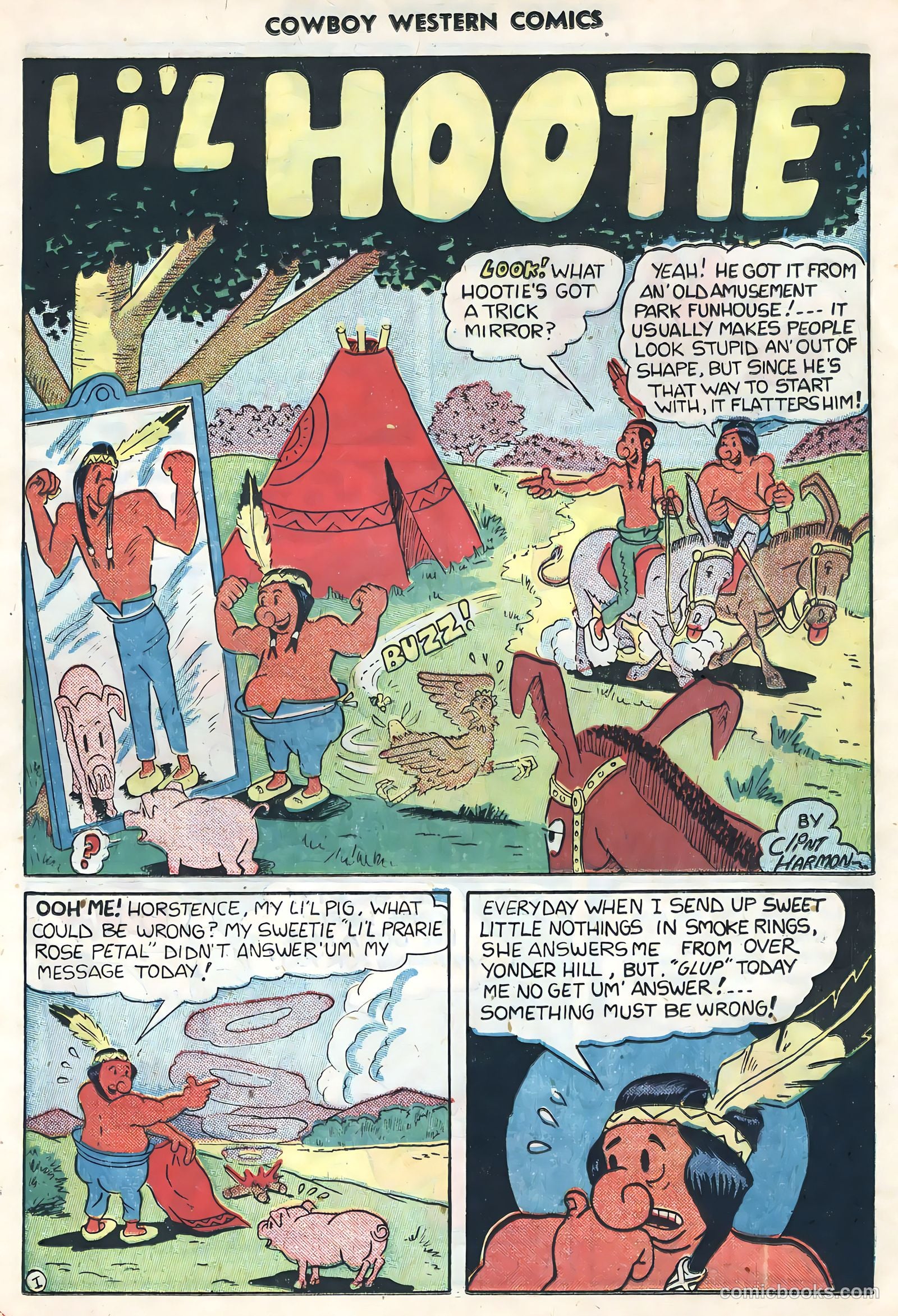 Cowboy Western Comics #34 (1951) — page 23 of 36