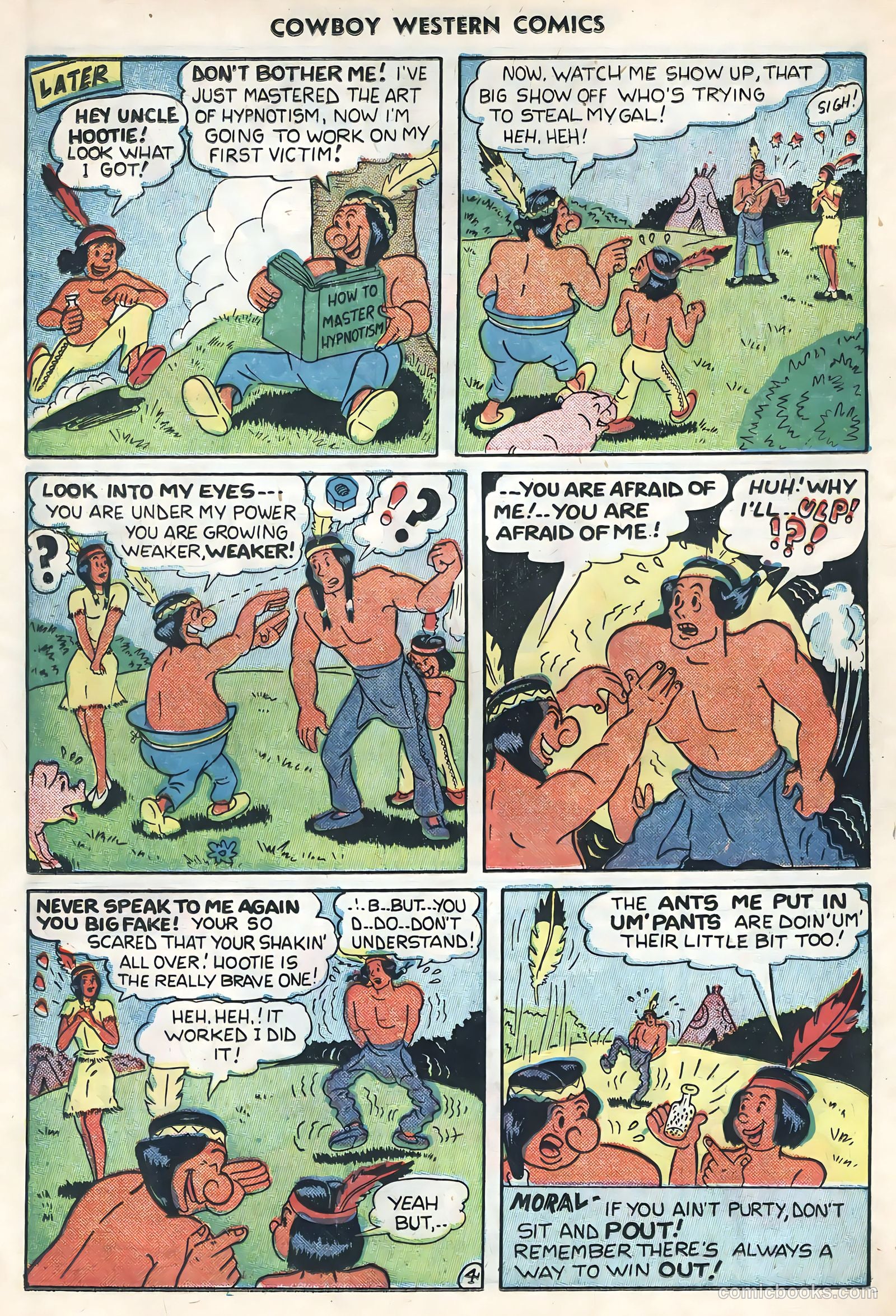 Cowboy Western Comics #34 (1951) — page 26 of 36