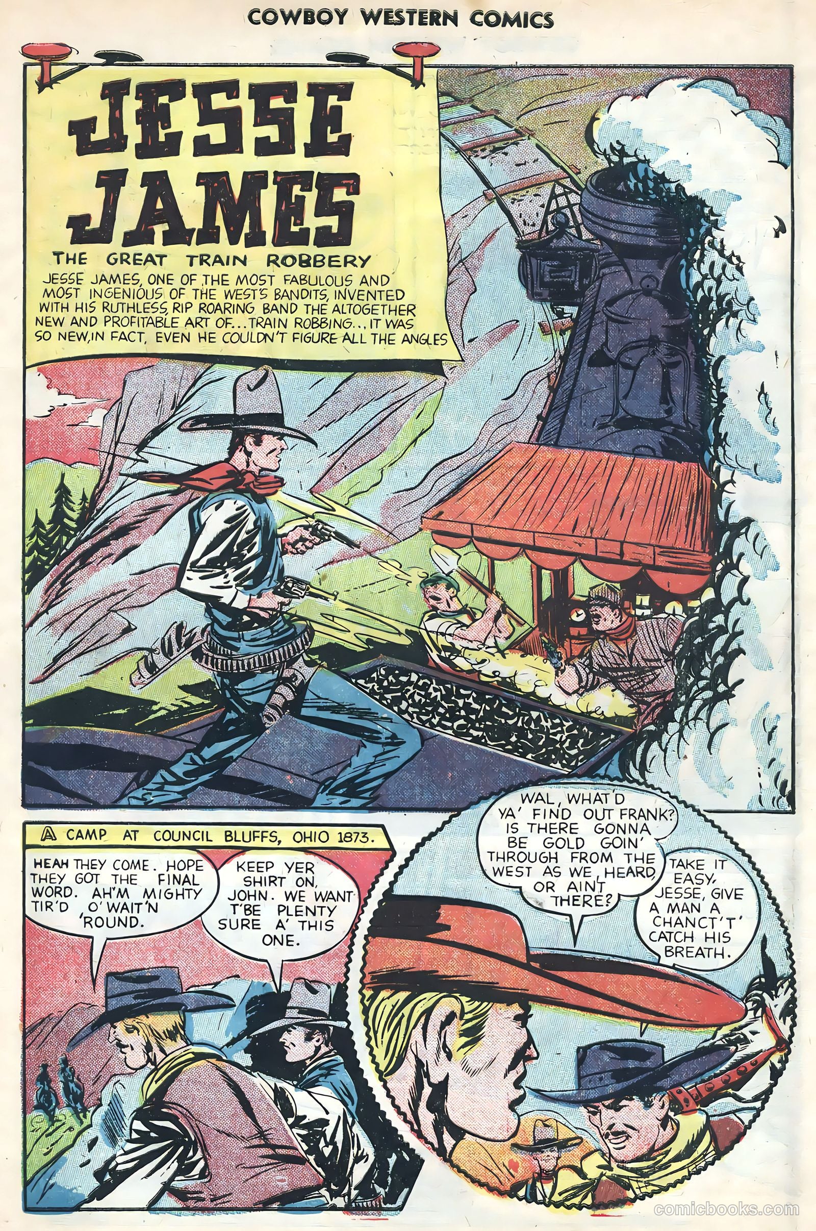 Cowboy Western Comics #34 (1951) — page 31 of 36