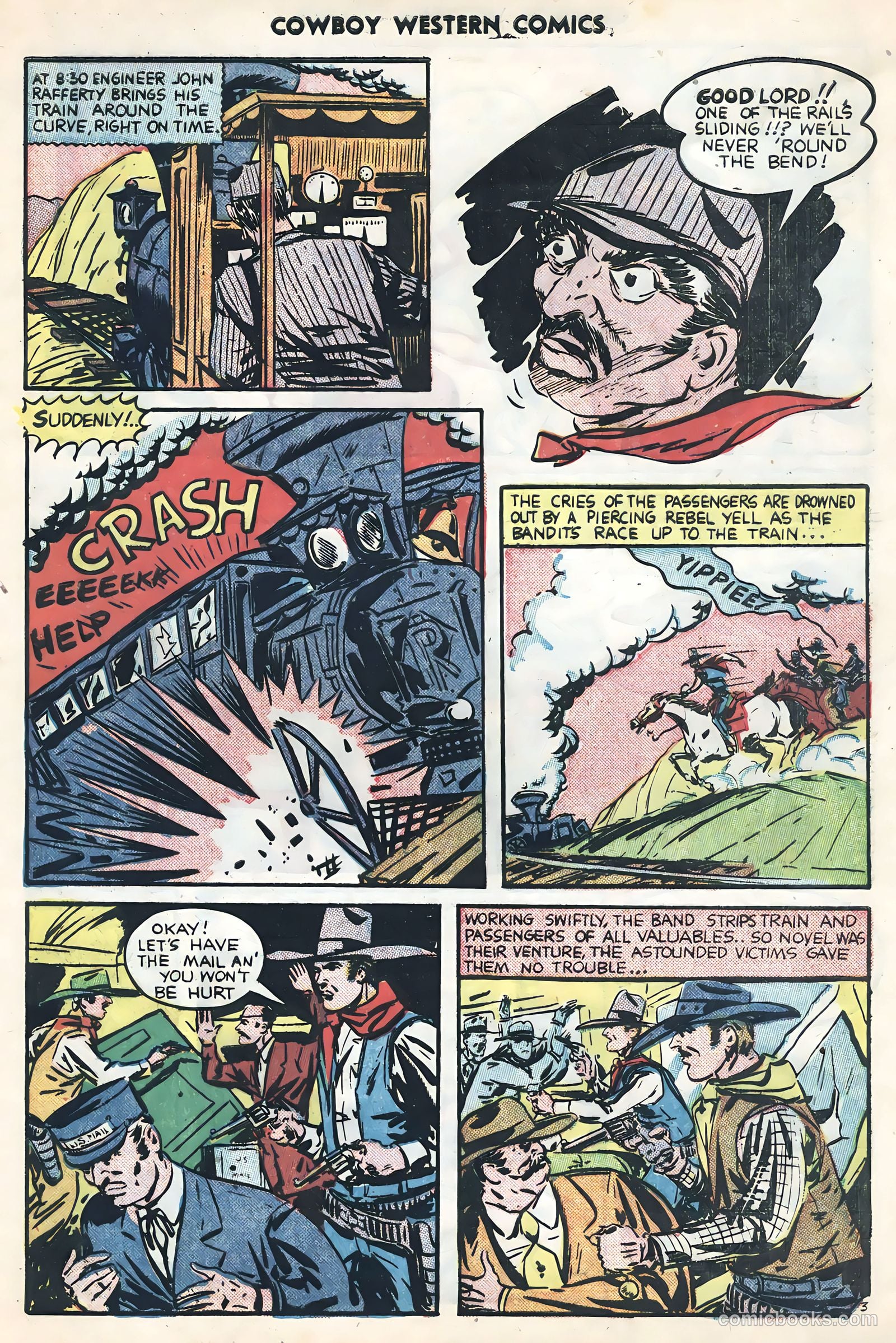 Cowboy Western Comics #34 (1951) — page 33 of 36