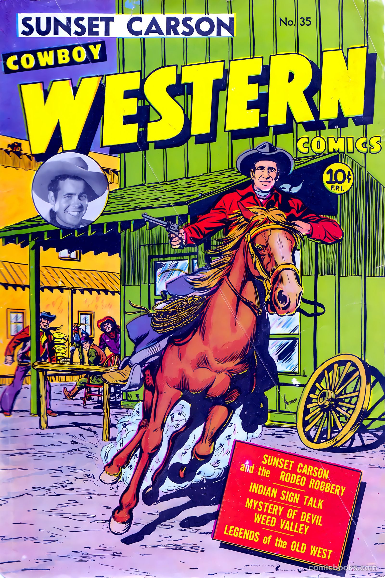 Cowboy Western Comics #35