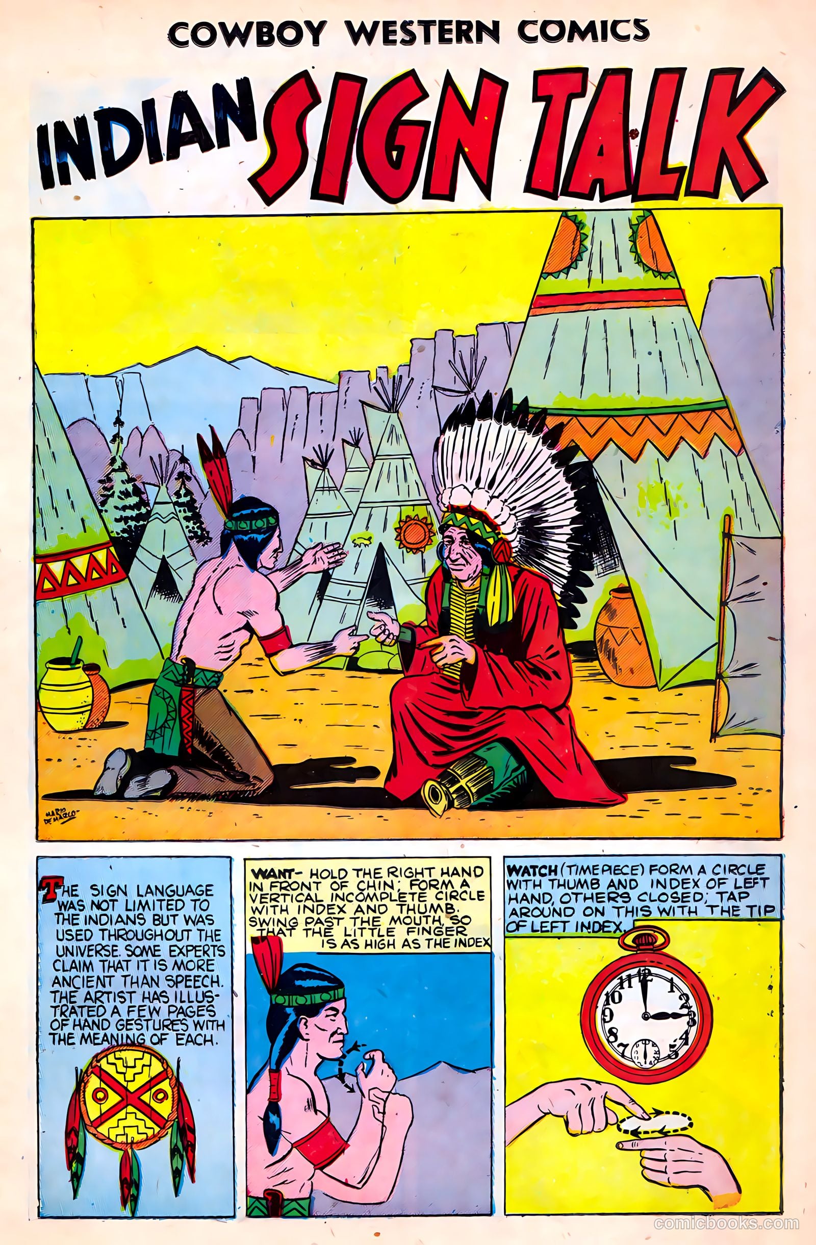 Cowboy Western Comics #35 (1951) — page 11 of 36