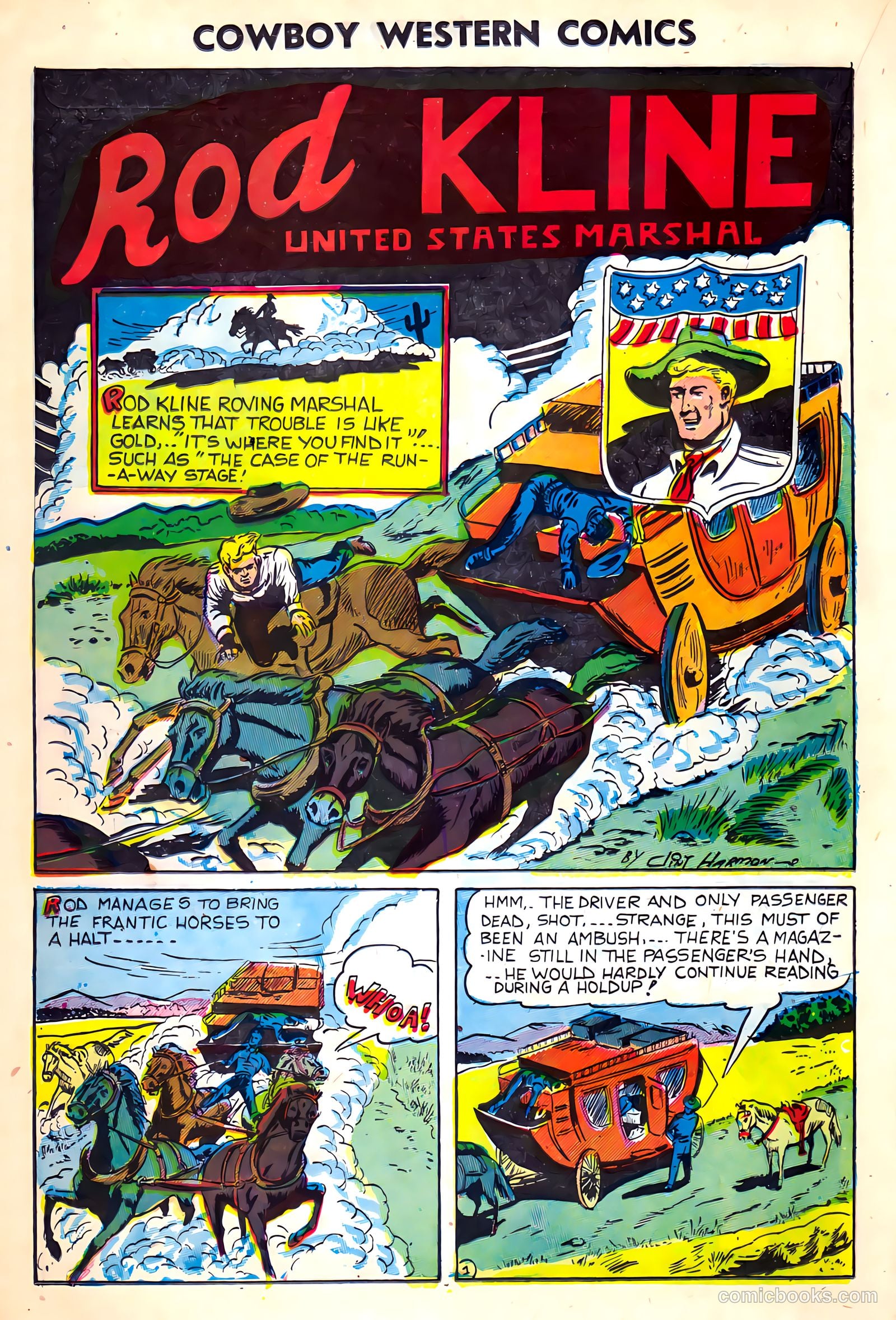 Cowboy Western Comics #35 (1951) — page 14 of 36