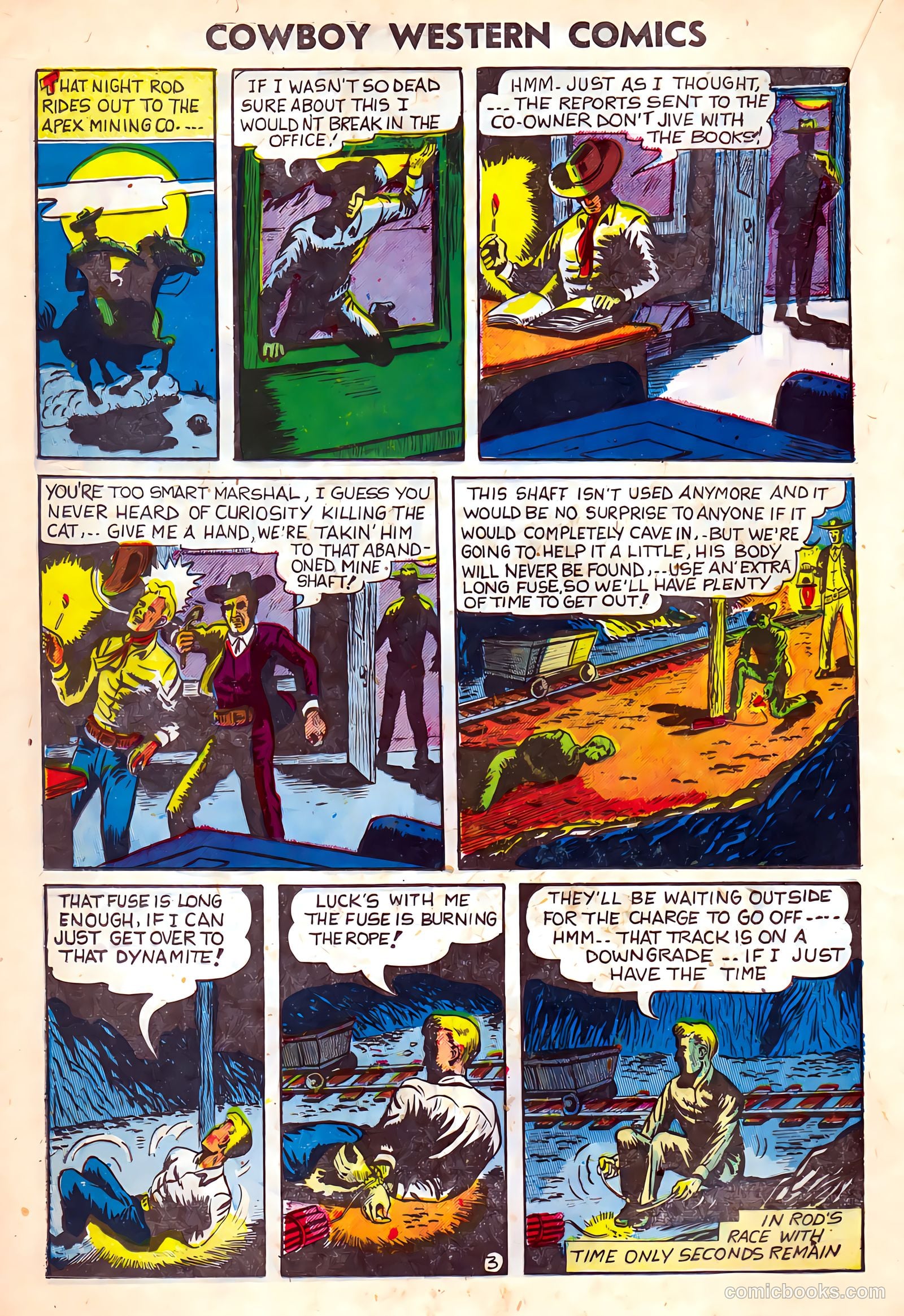 Cowboy Western Comics #35 (1951) — page 16 of 36
