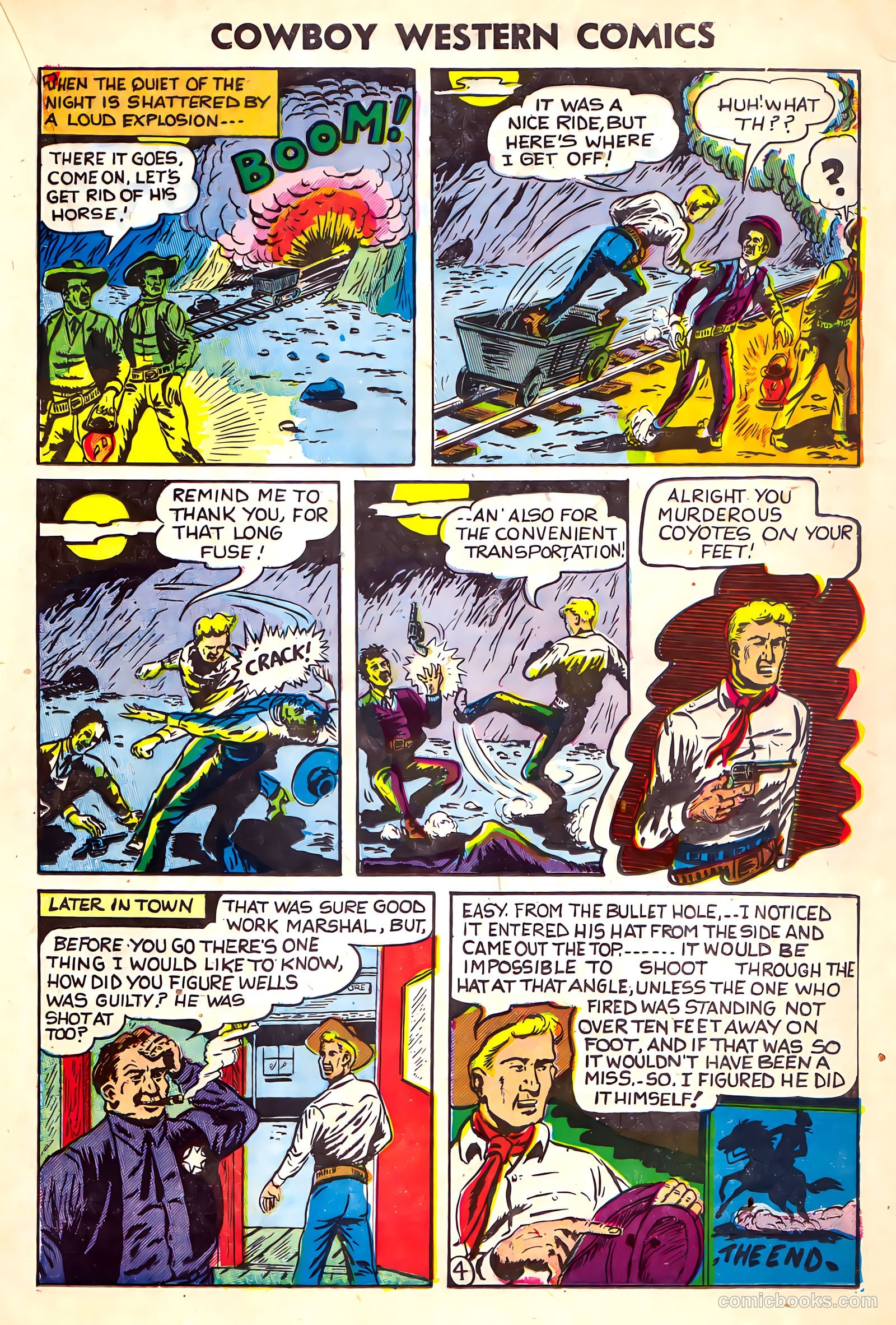 Cowboy Western Comics #35 (1951) — page 17 of 36
