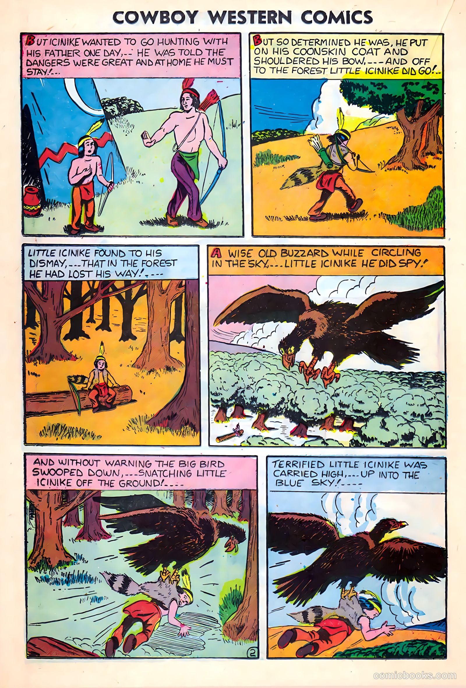 Cowboy Western Comics #35 (1951) — page 22 of 36