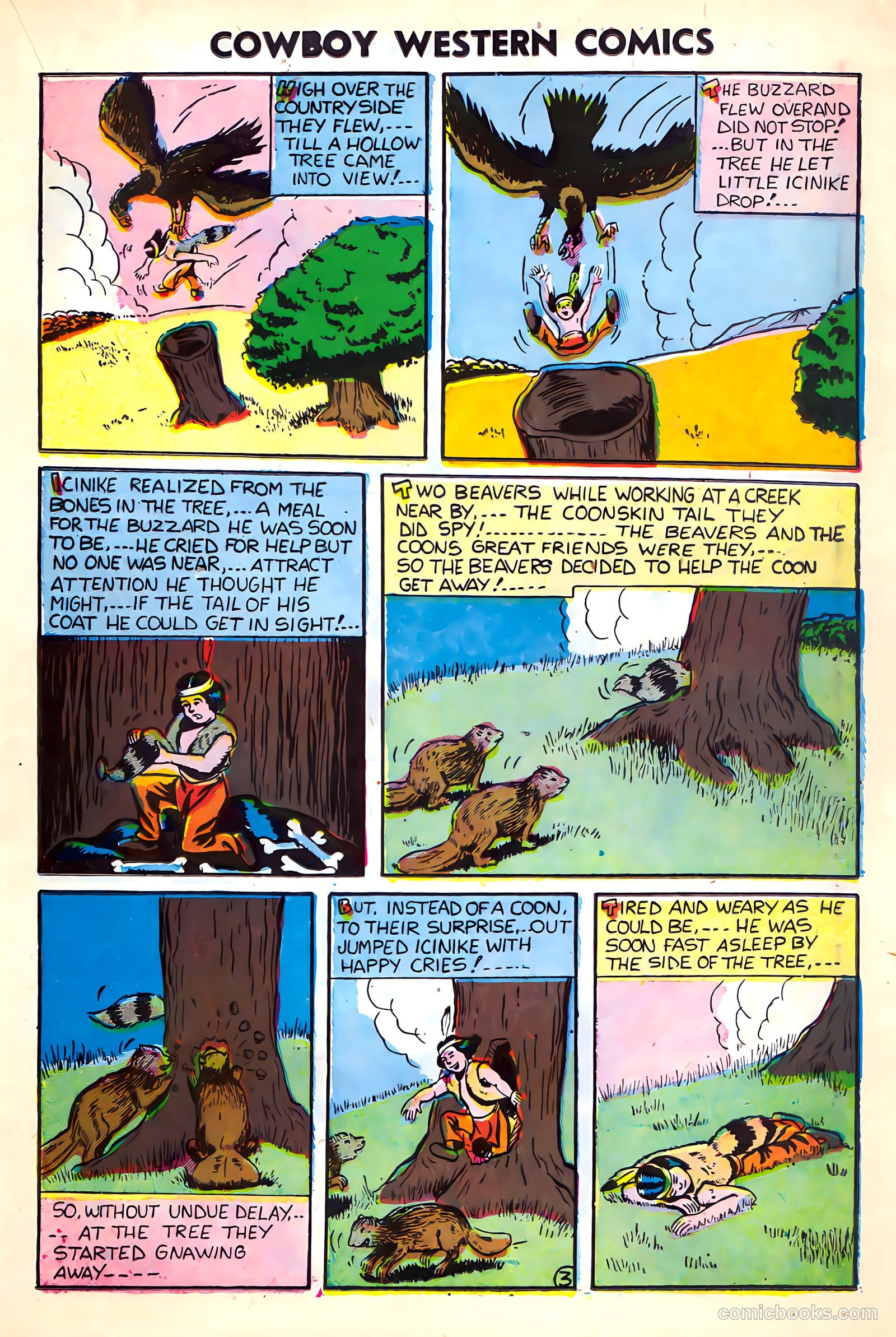 Cowboy Western Comics #35 (1951) — page 23 of 36