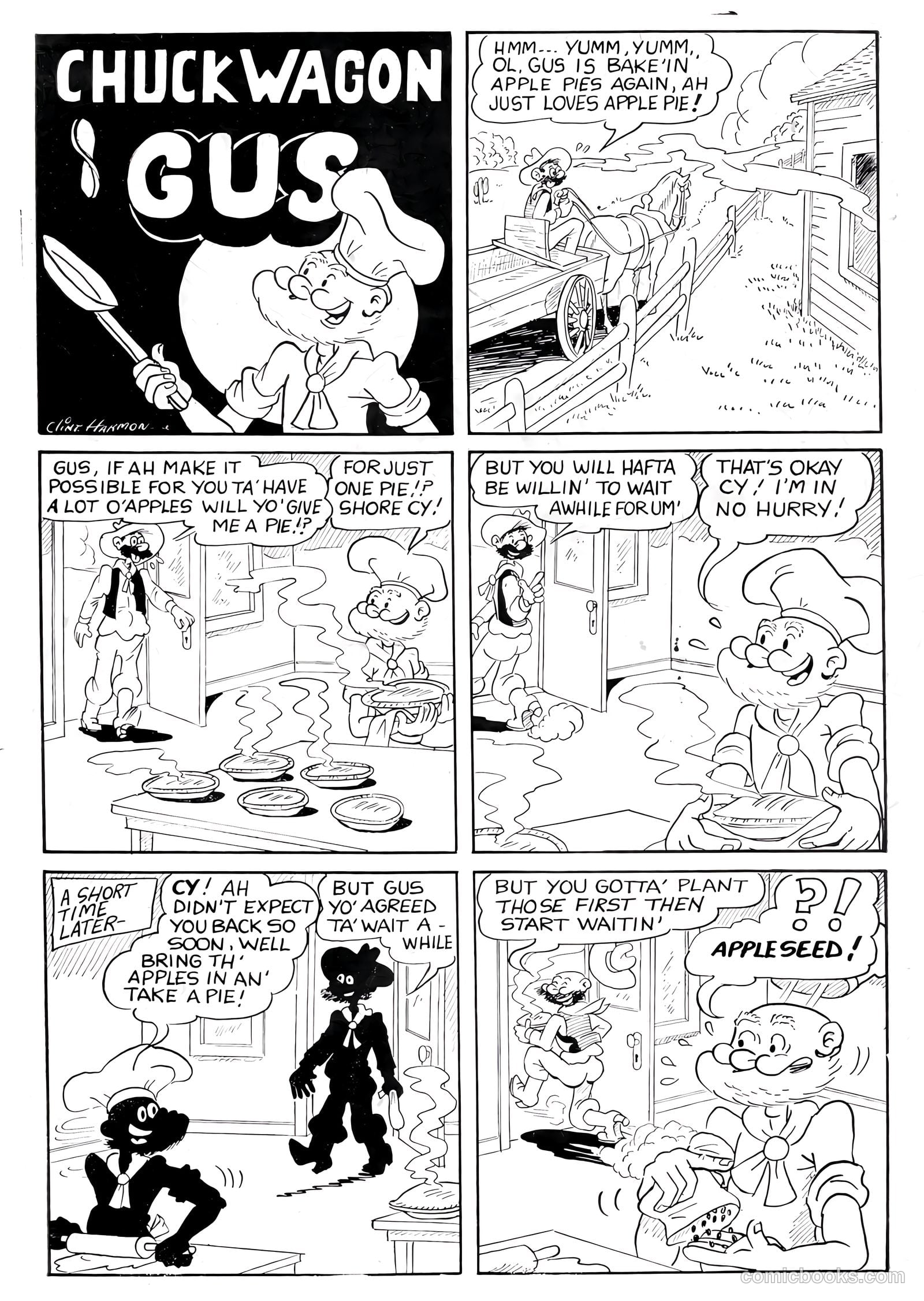 Cowboy Western Comics #35 (1951) — page 35 of 36