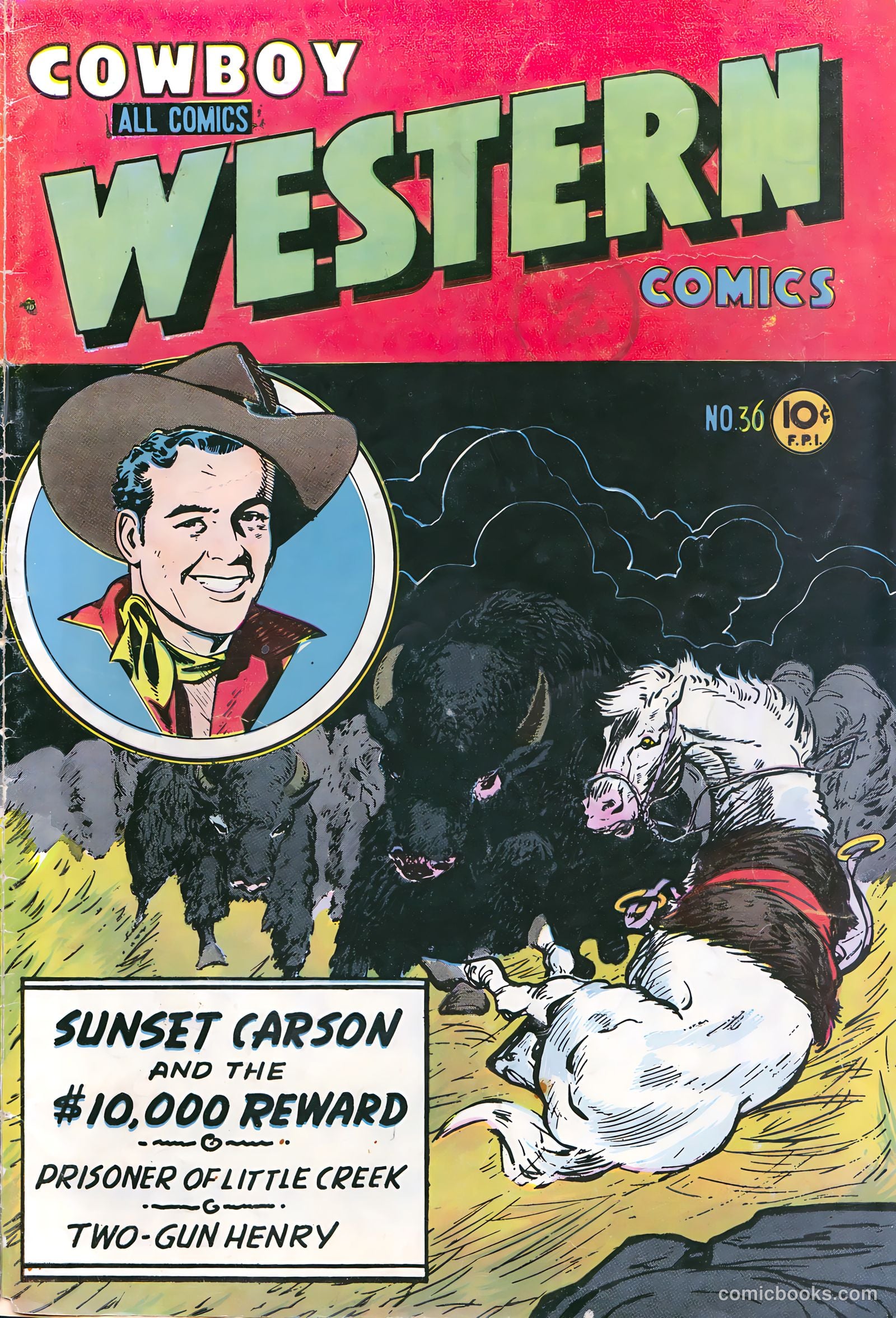 Cowboy Western Comics #36