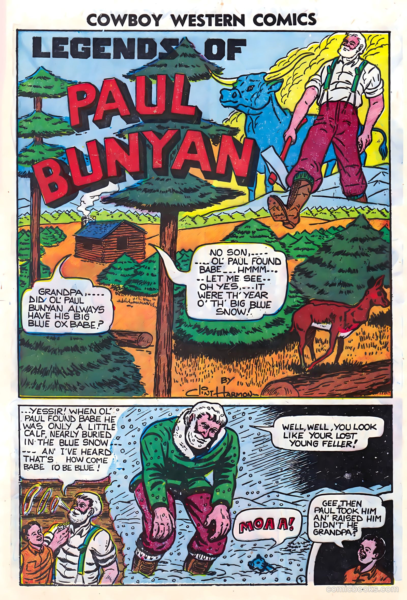 Cowboy Western Comics #36 (1951) — page 8 of 36