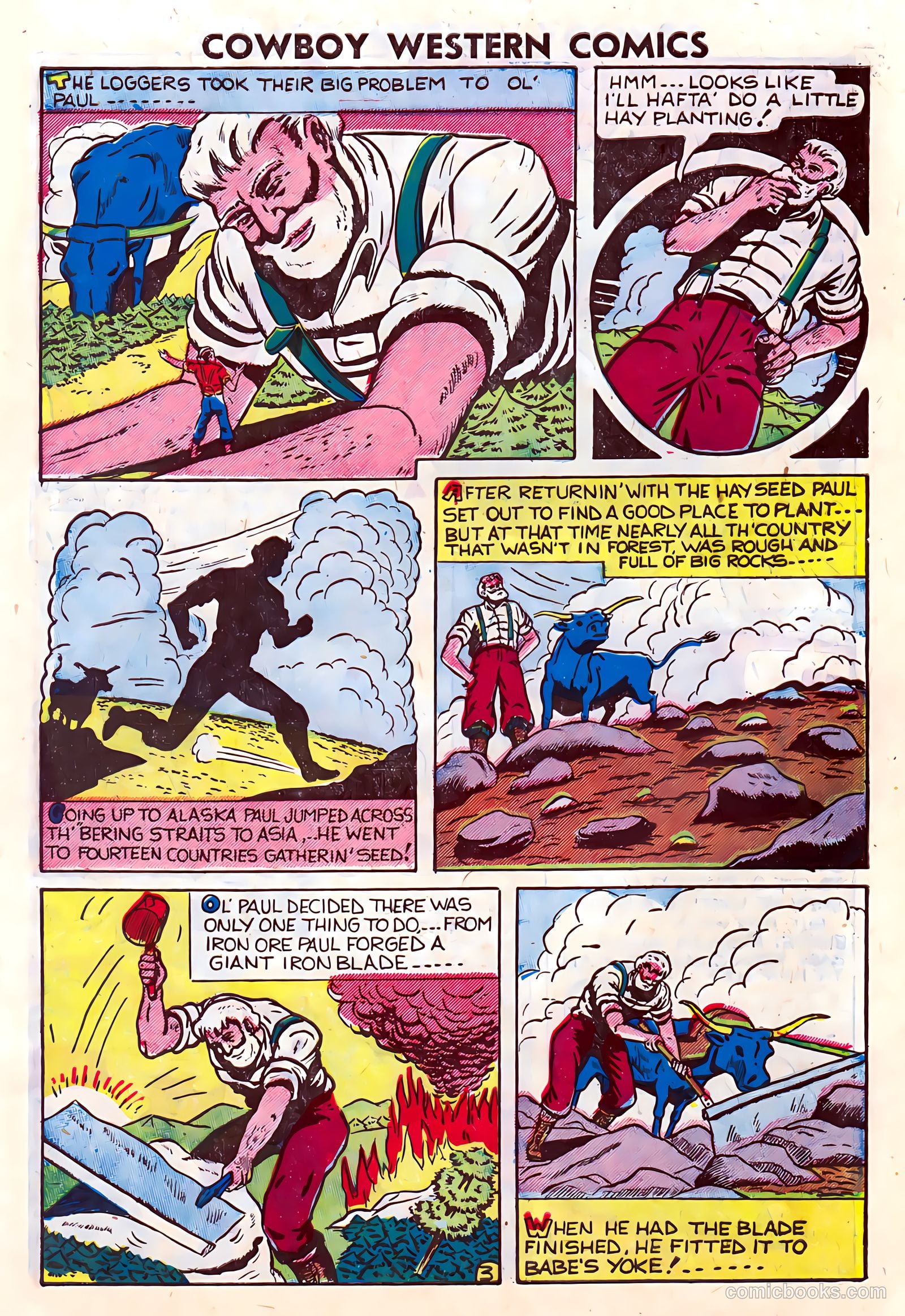 Cowboy Western Comics #36 (1951) — page 10 of 36