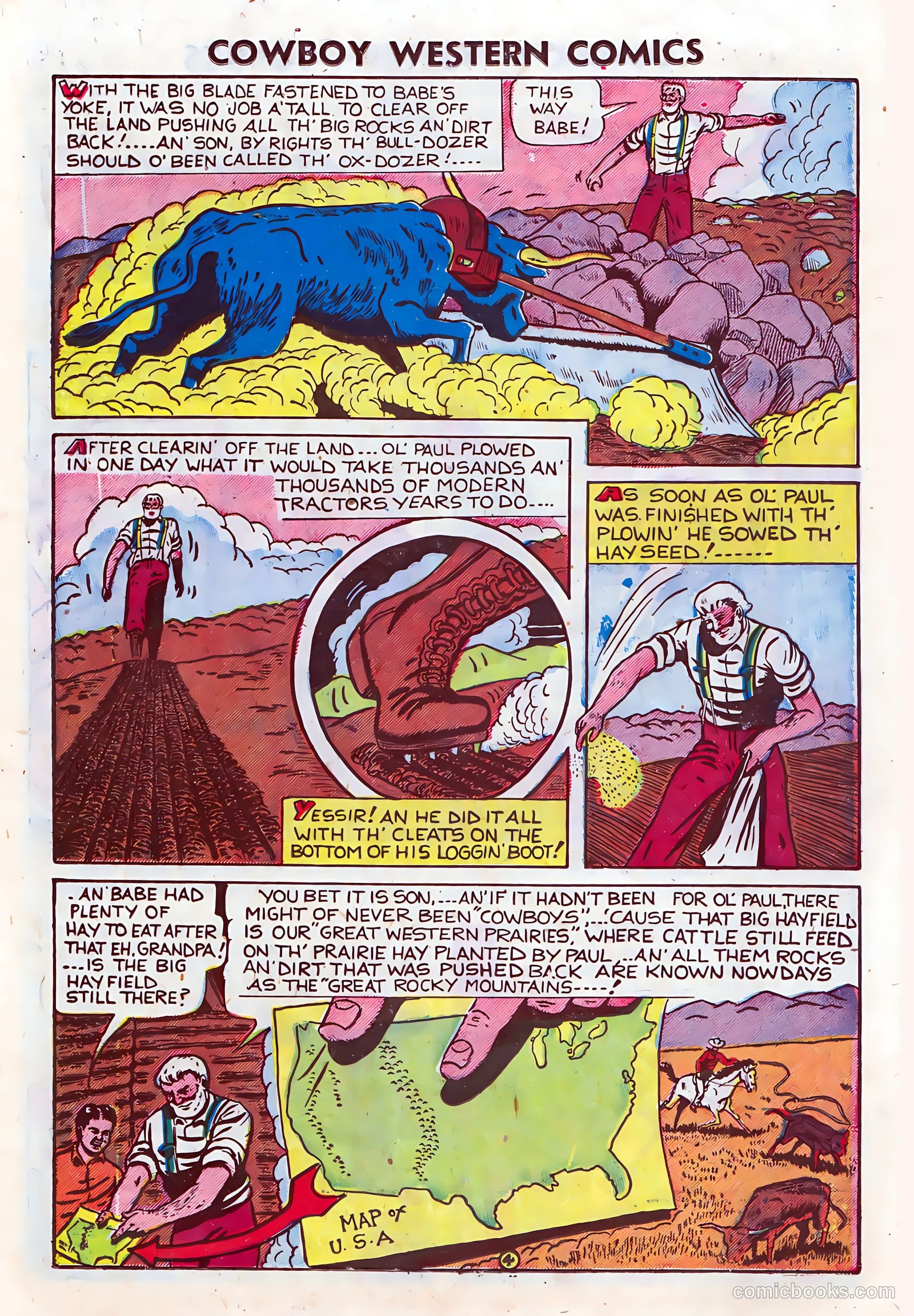 Cowboy Western Comics #36 (1951) — page 11 of 36