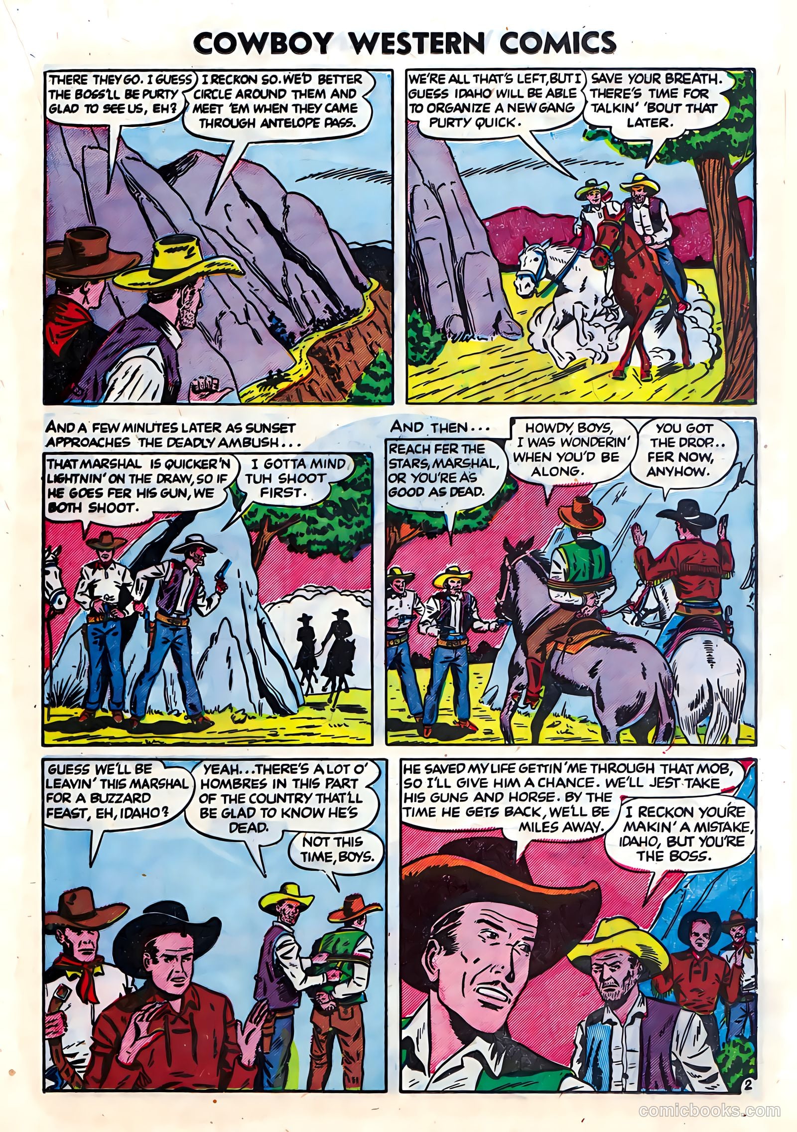 Cowboy Western Comics #36 (1951) — page 13 of 36