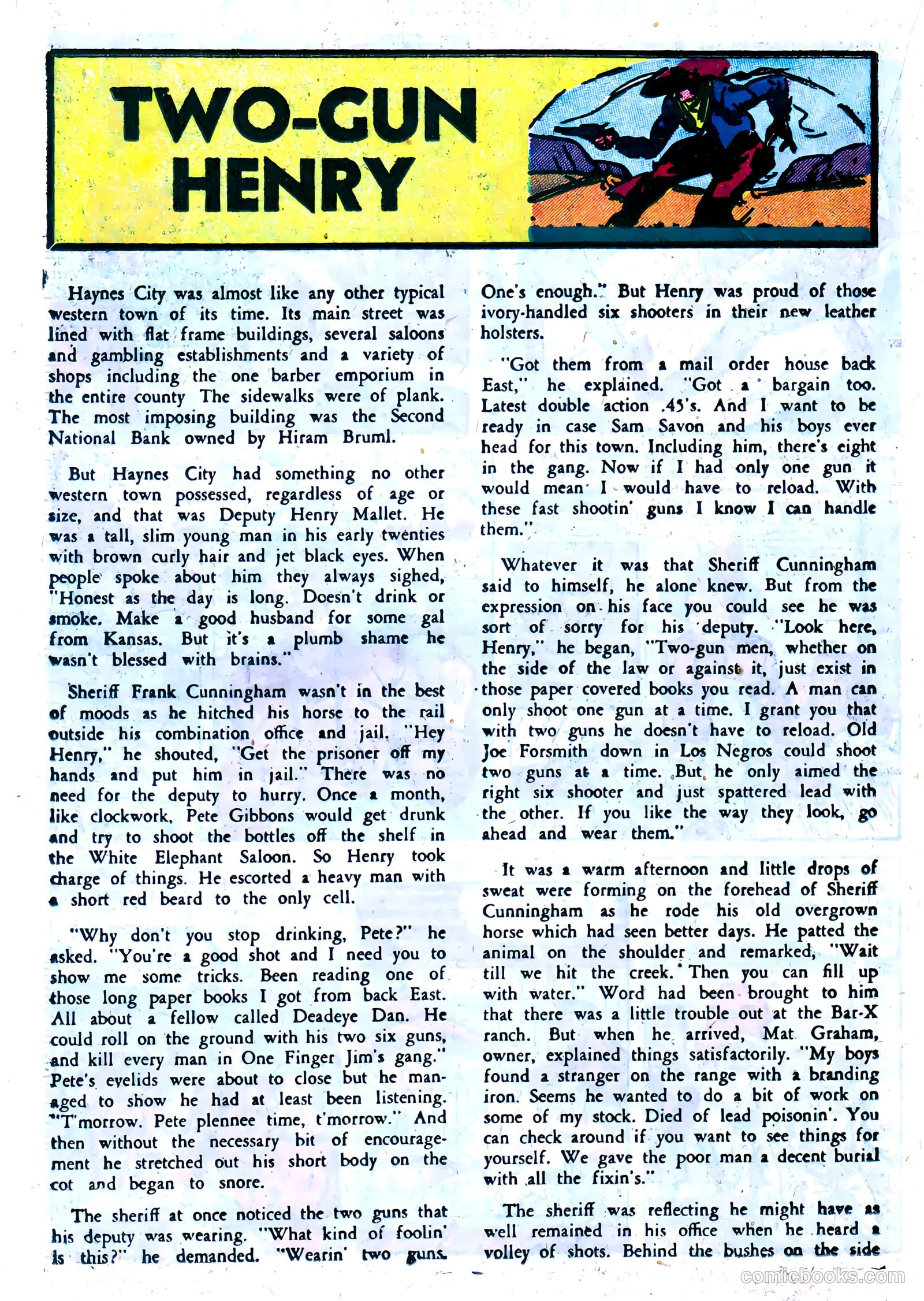 Cowboy Western Comics #36 (1951) — page 18 of 36