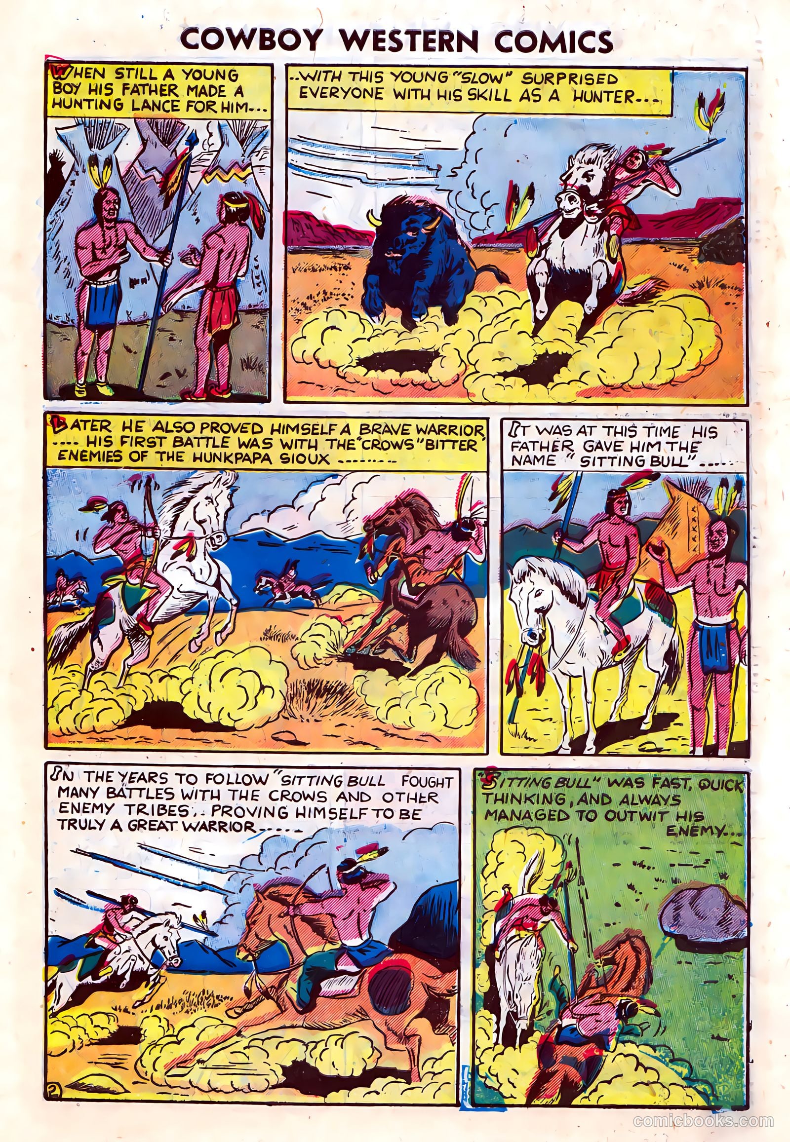 Cowboy Western Comics #36 (1951) — page 27 of 36