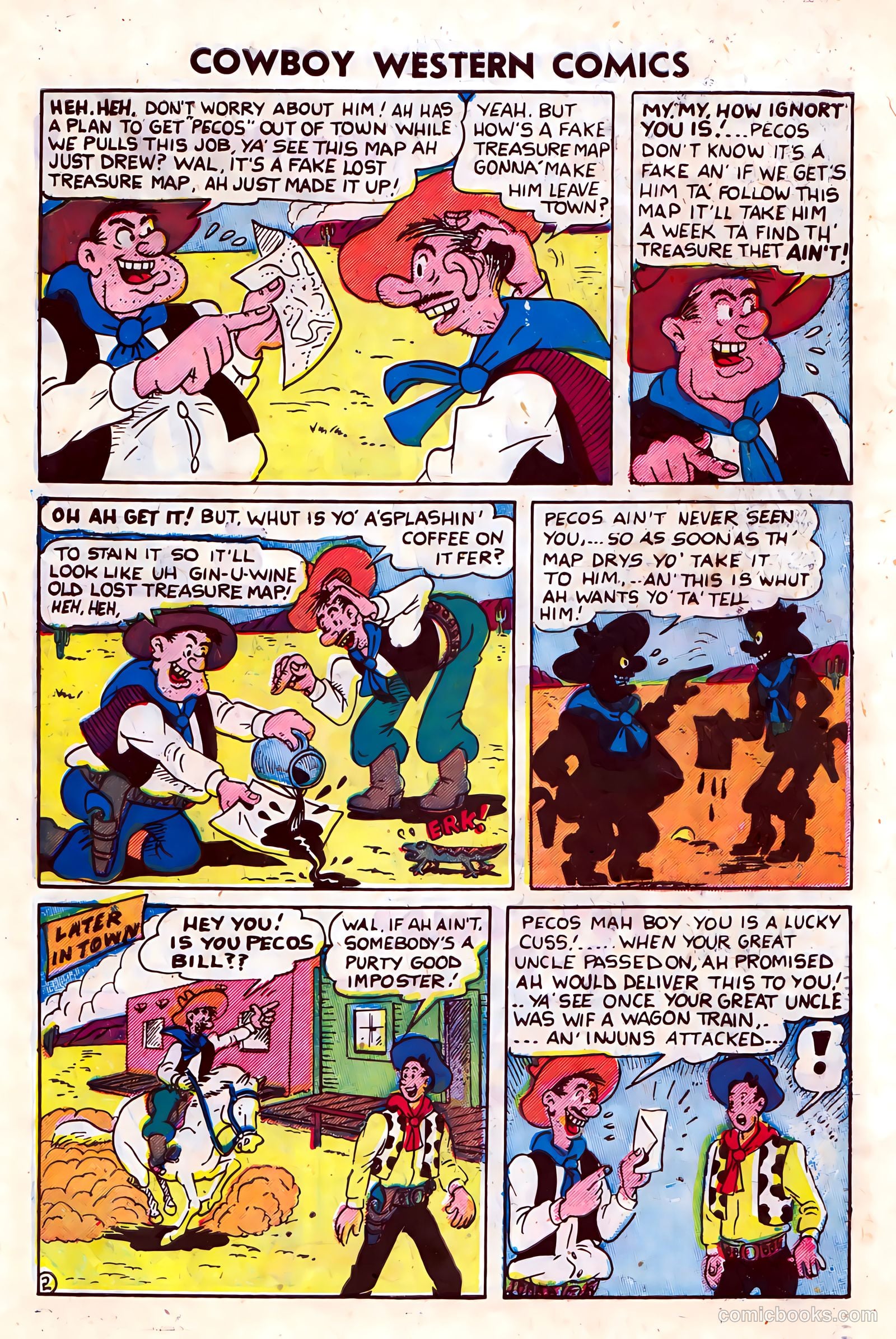 Cowboy Western Comics #36 (1951) — page 31 of 36