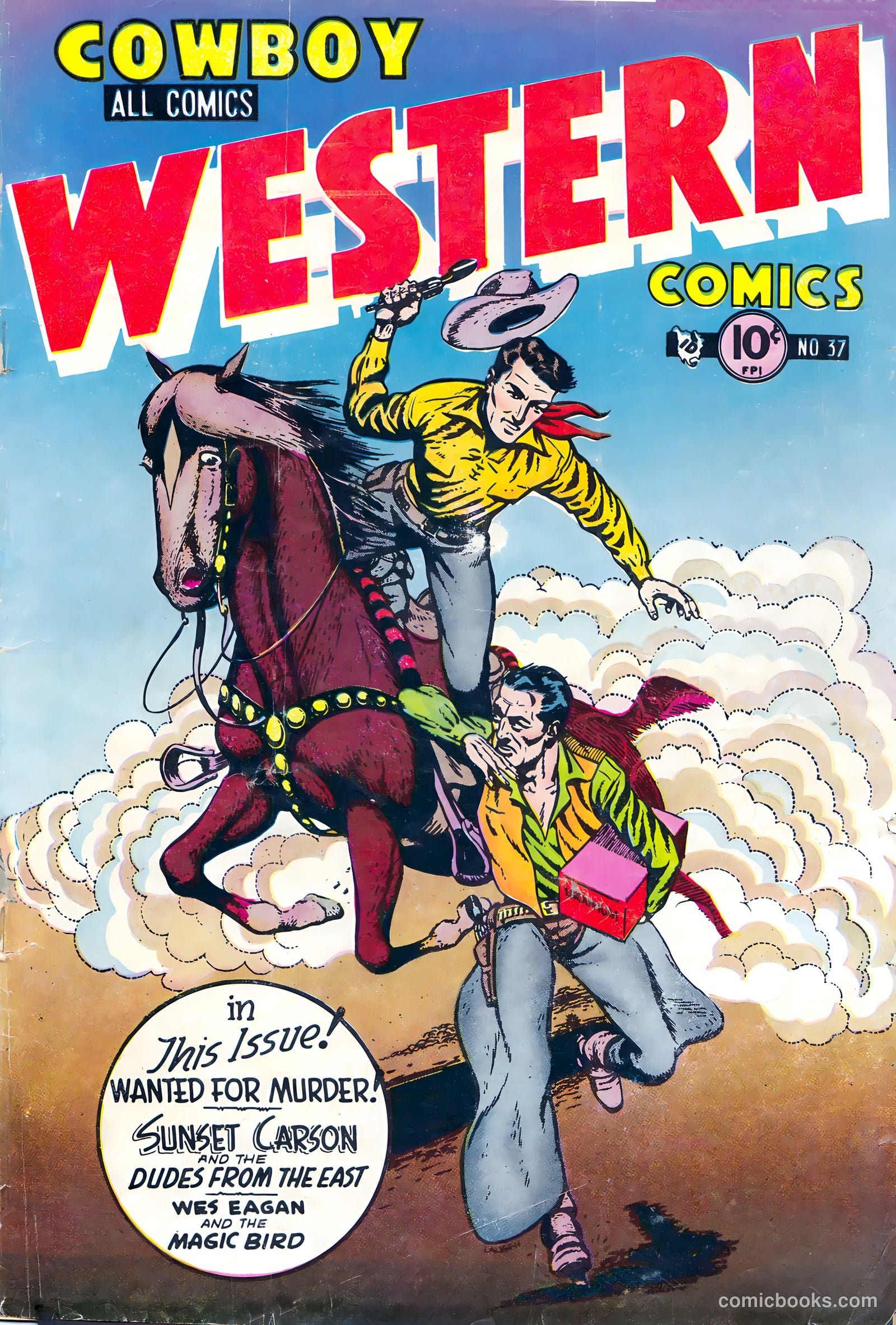 Cowboy Western Comics #37