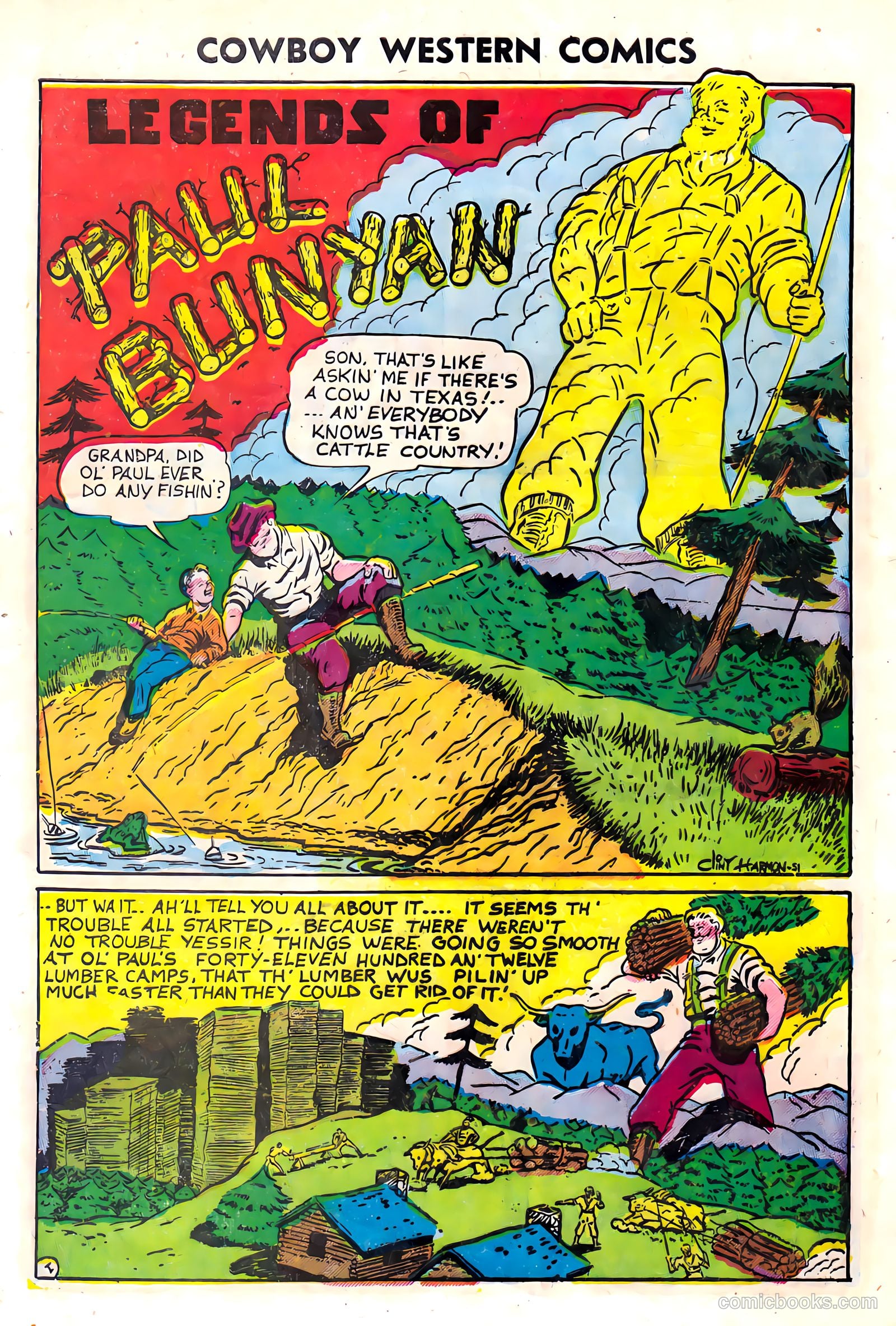 Cowboy Western Comics #37 (1952) — page 8 of 36