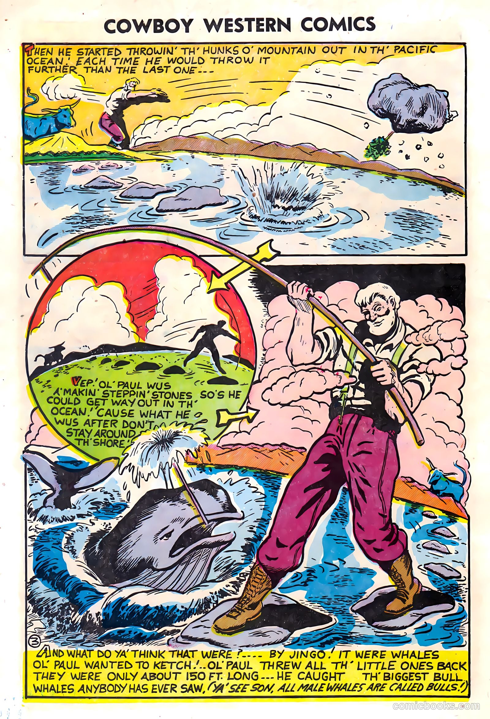 Cowboy Western Comics #37 (1952) — page 10 of 36