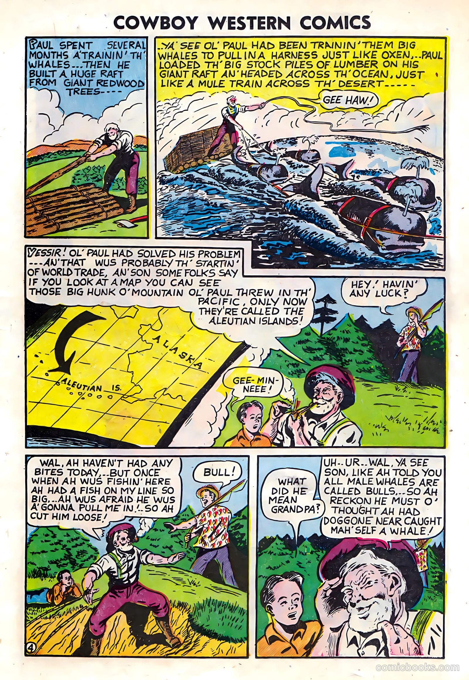 Cowboy Western Comics #37 (1952) — page 11 of 36