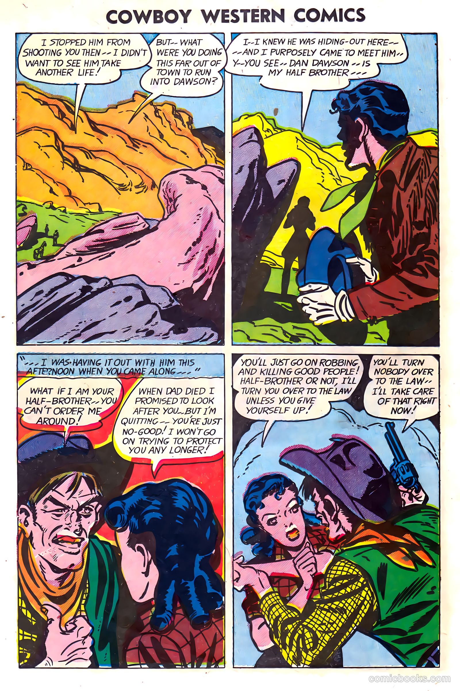 Cowboy Western Comics #37 (1952) — page 14 of 36