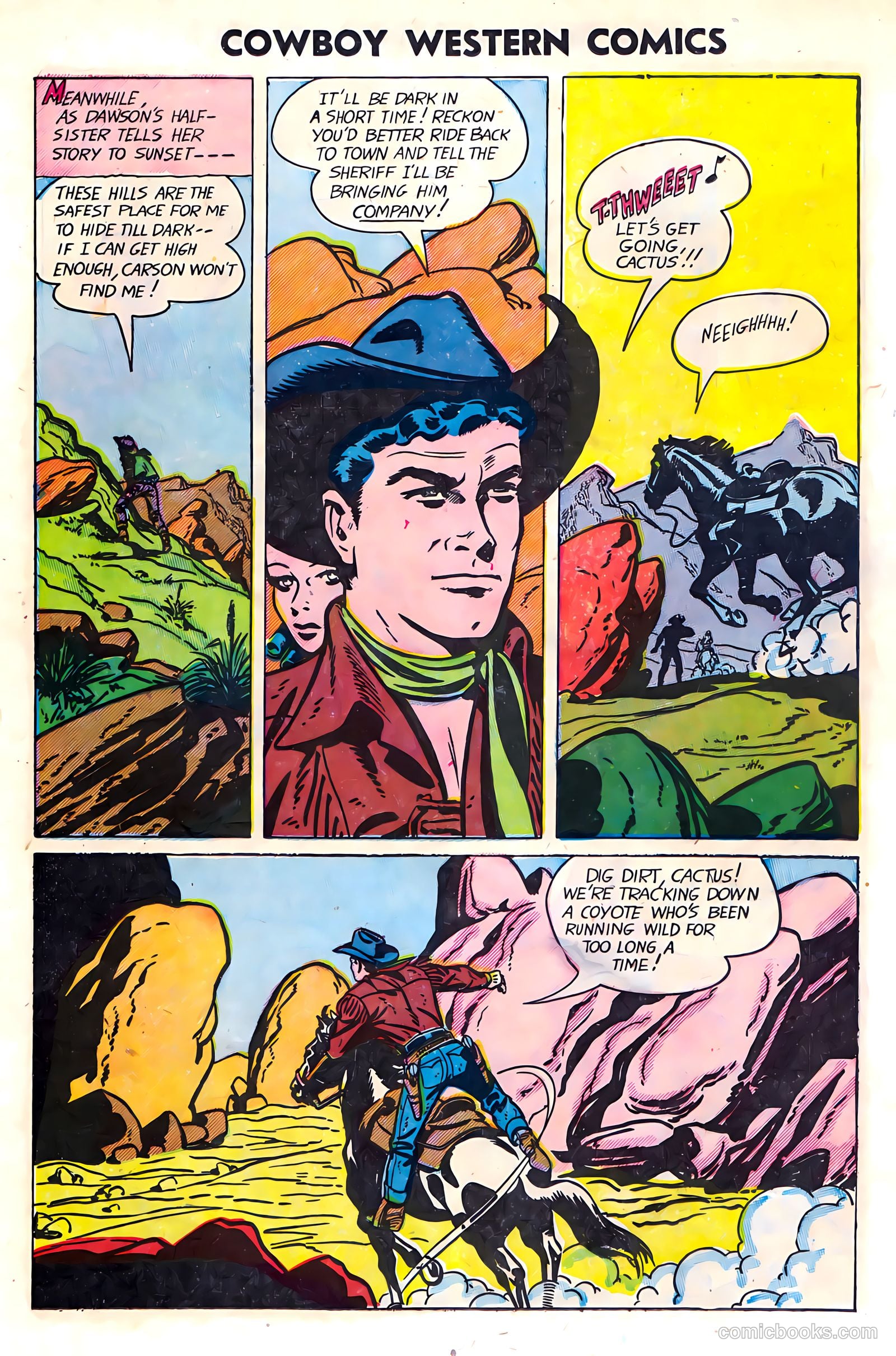 Cowboy Western Comics #37 (1952) — page 15 of 36