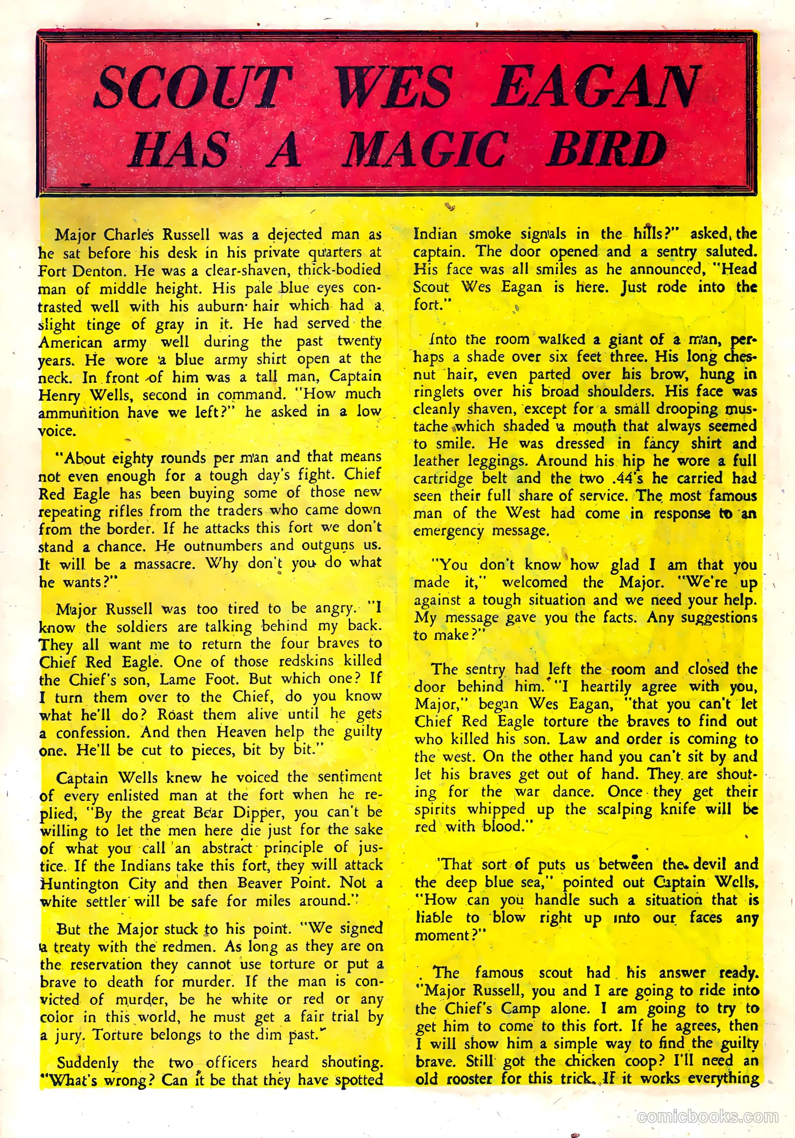Cowboy Western Comics #37 (1952) — page 18 of 36