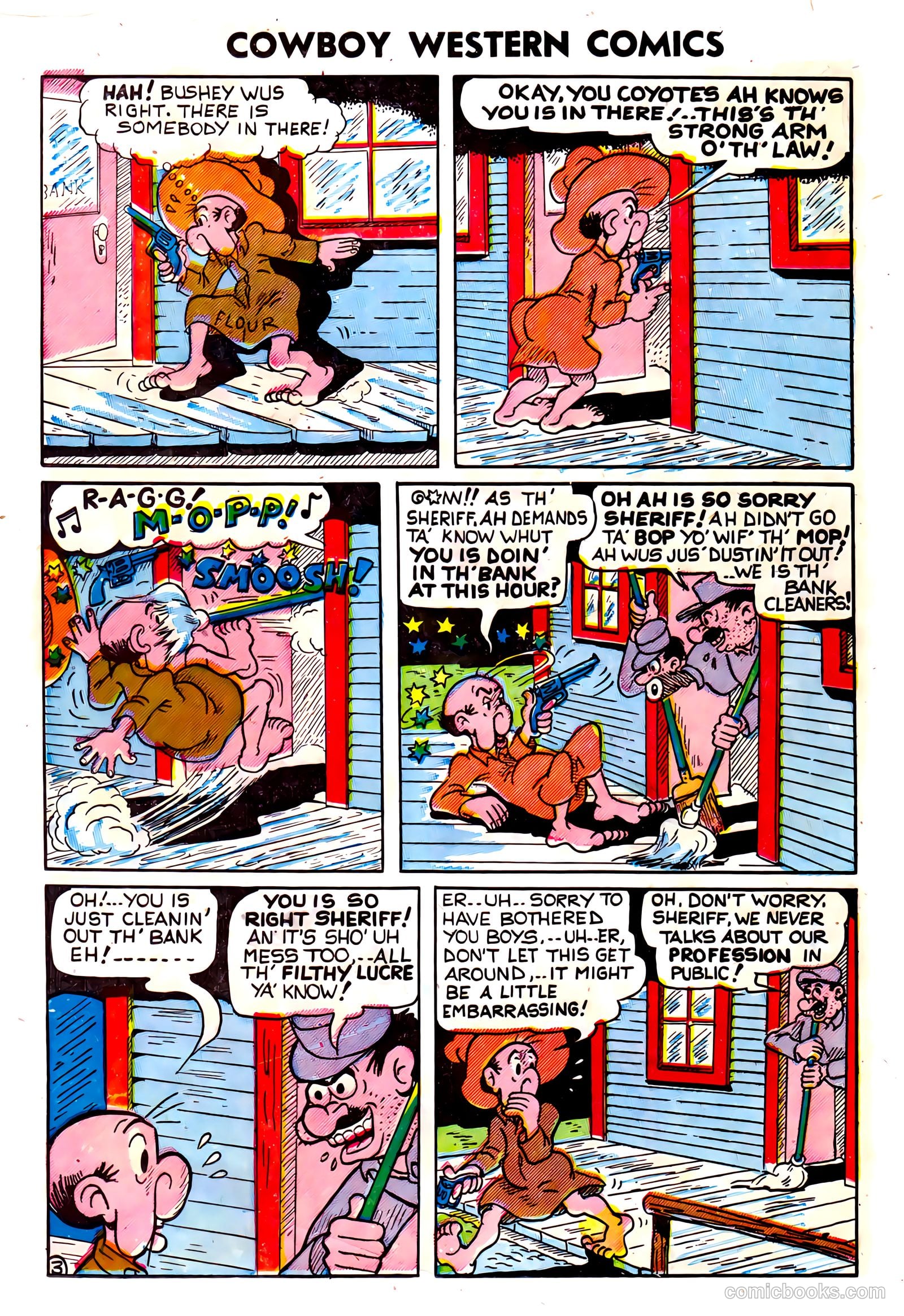 Cowboy Western Comics #37 (1952) — page 22 of 36