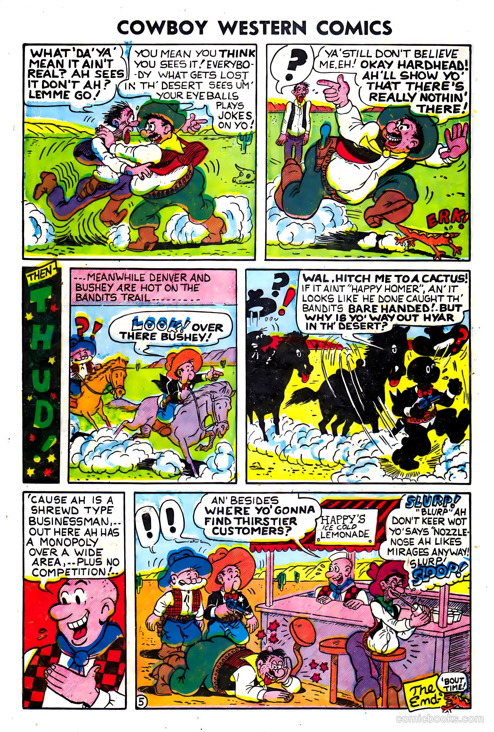 Cowboy Western Comics #37 (1952) — page 24 of 36