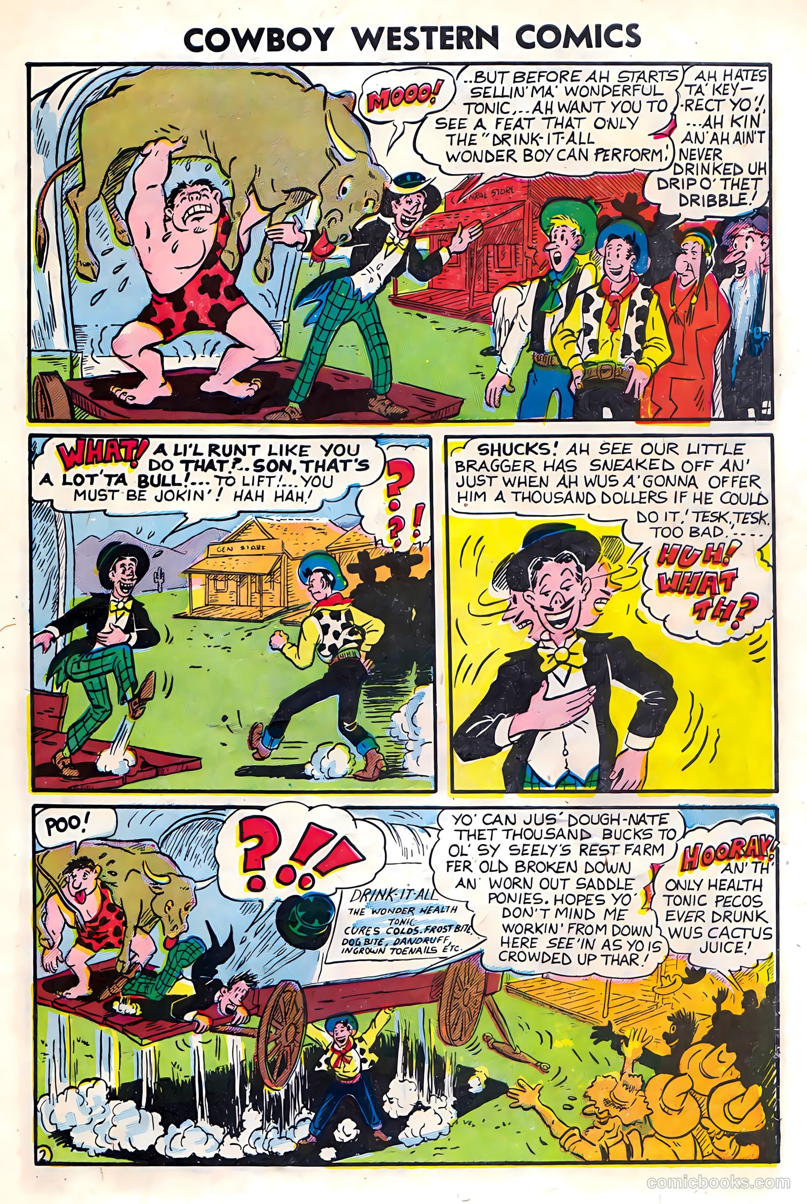 Cowboy Western Comics #37 (1952) — page 31 of 36