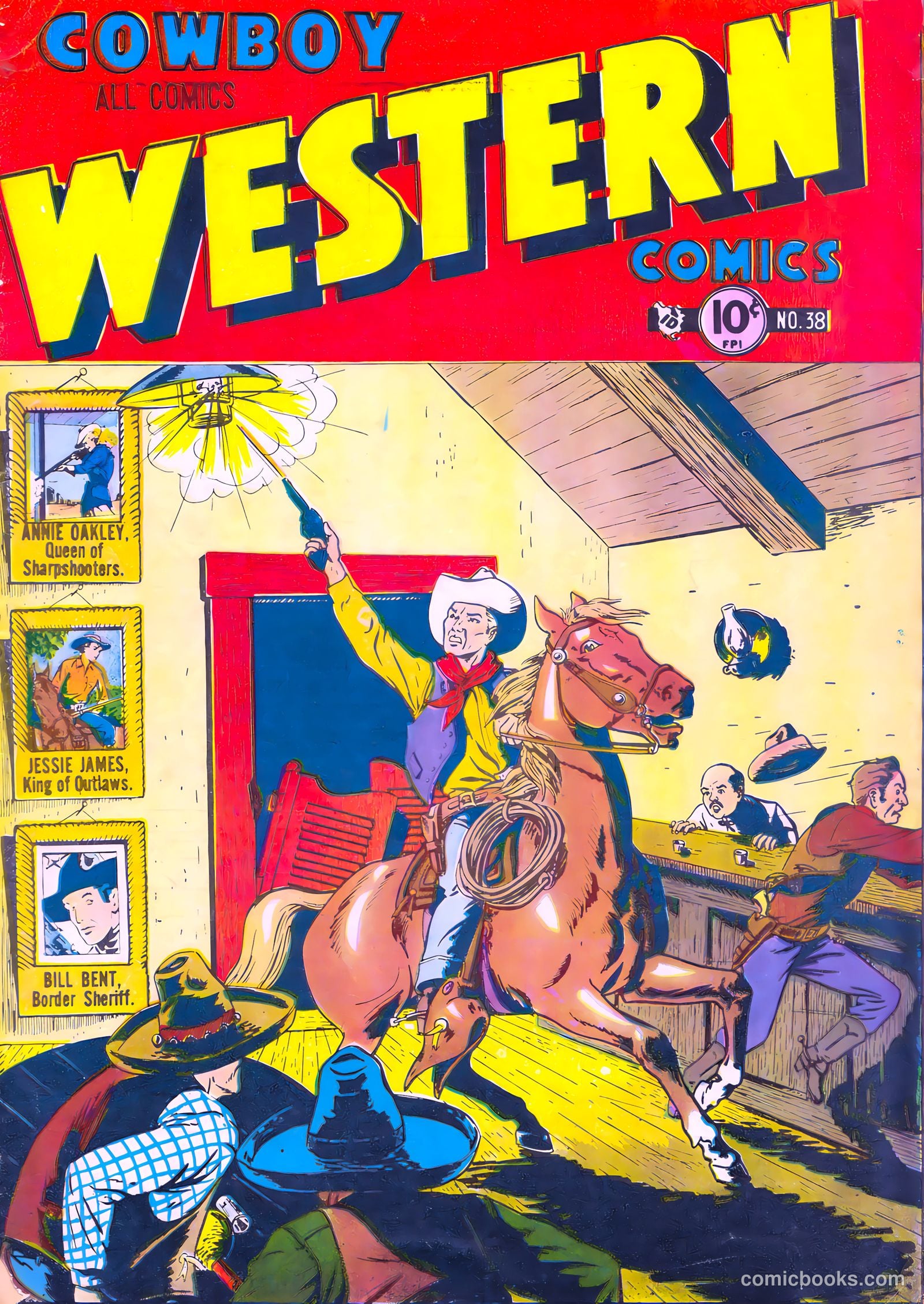 Cowboy Western Comics #38