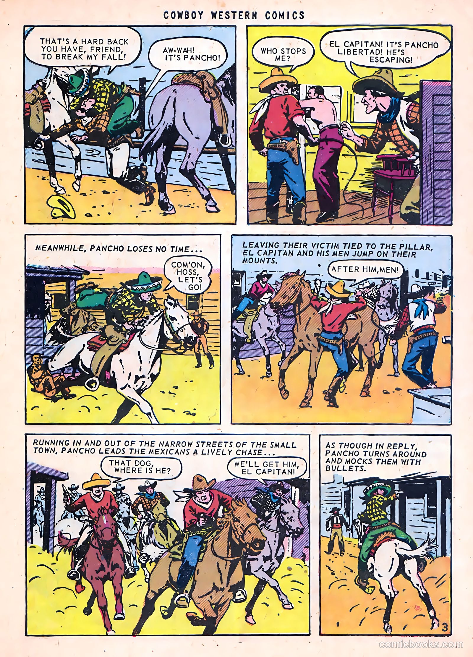 Cowboy Western Comics #38 (1952) — page 5 of 36