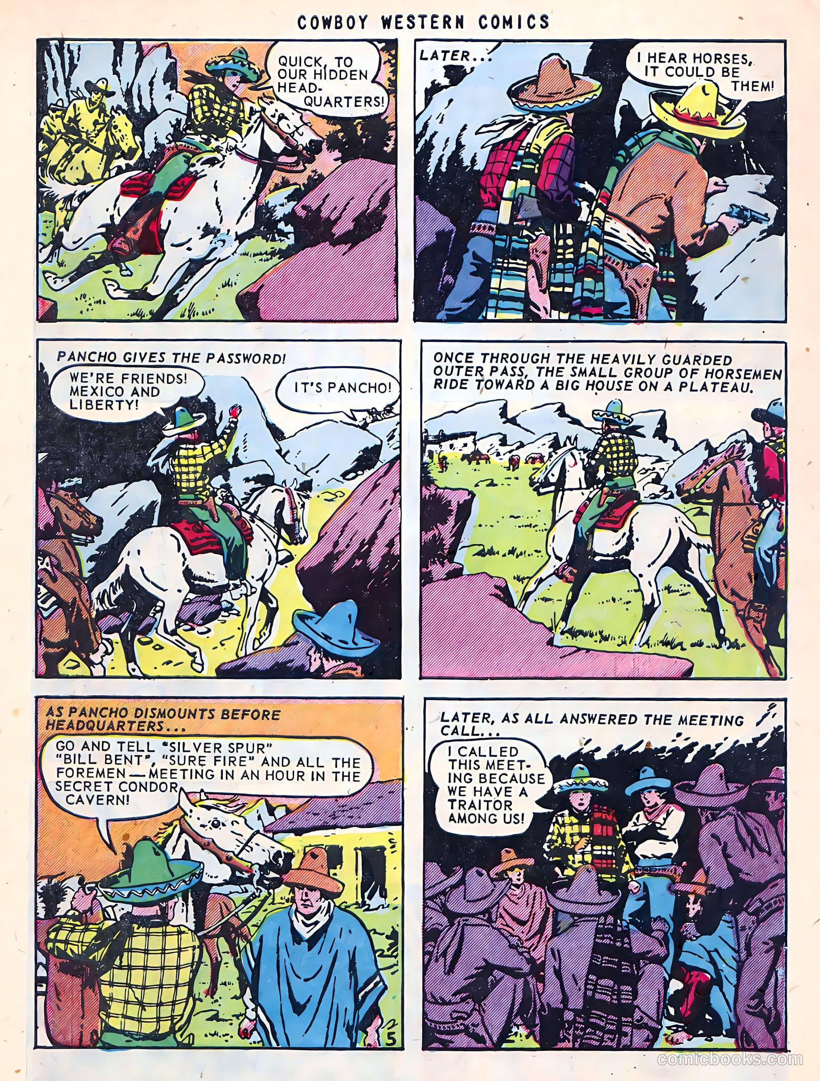 Cowboy Western Comics #38 (1952) — page 7 of 36