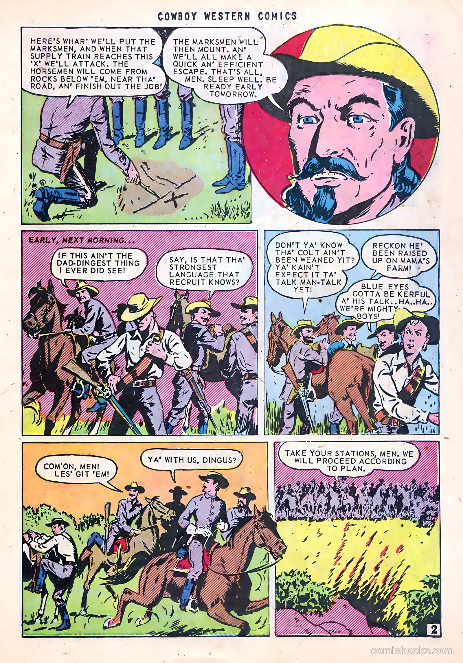Cowboy Western Comics #38 (1952) — page 15 of 36