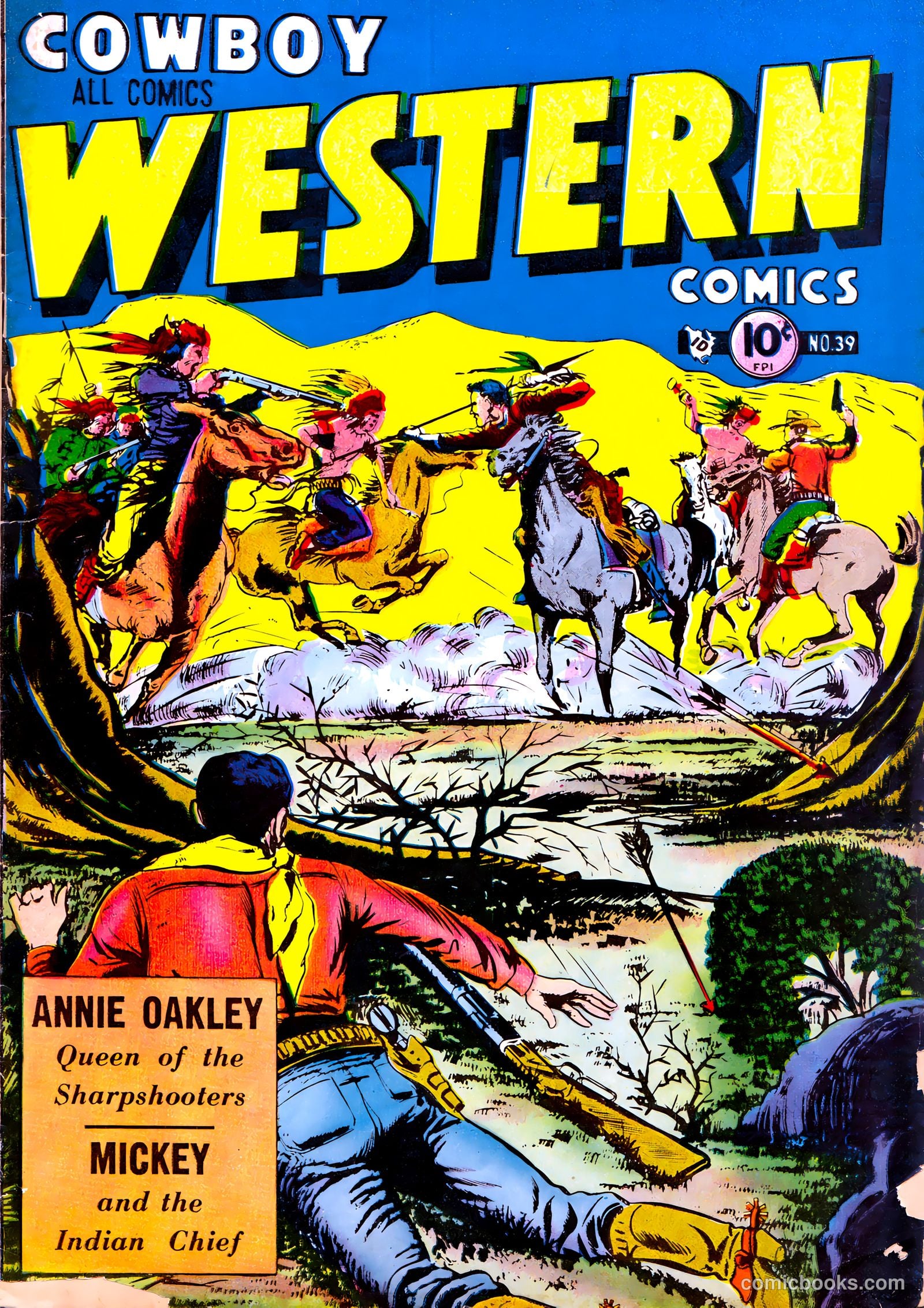 Cowboy Western Comics #39