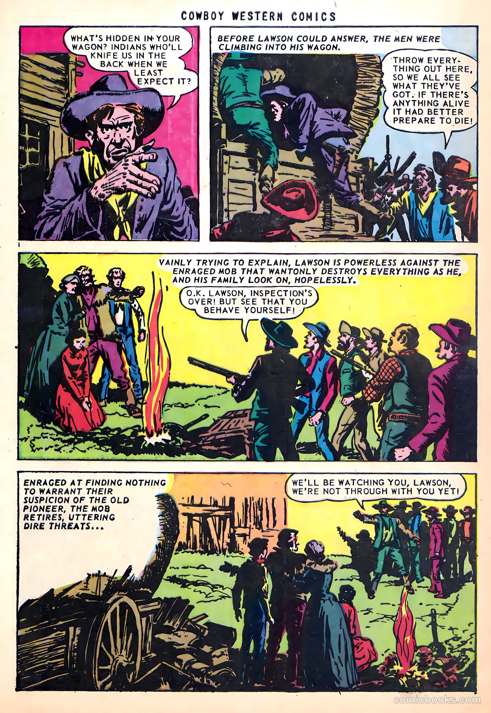 Cowboy Western Comics #39 (1952) — page 9 of 36