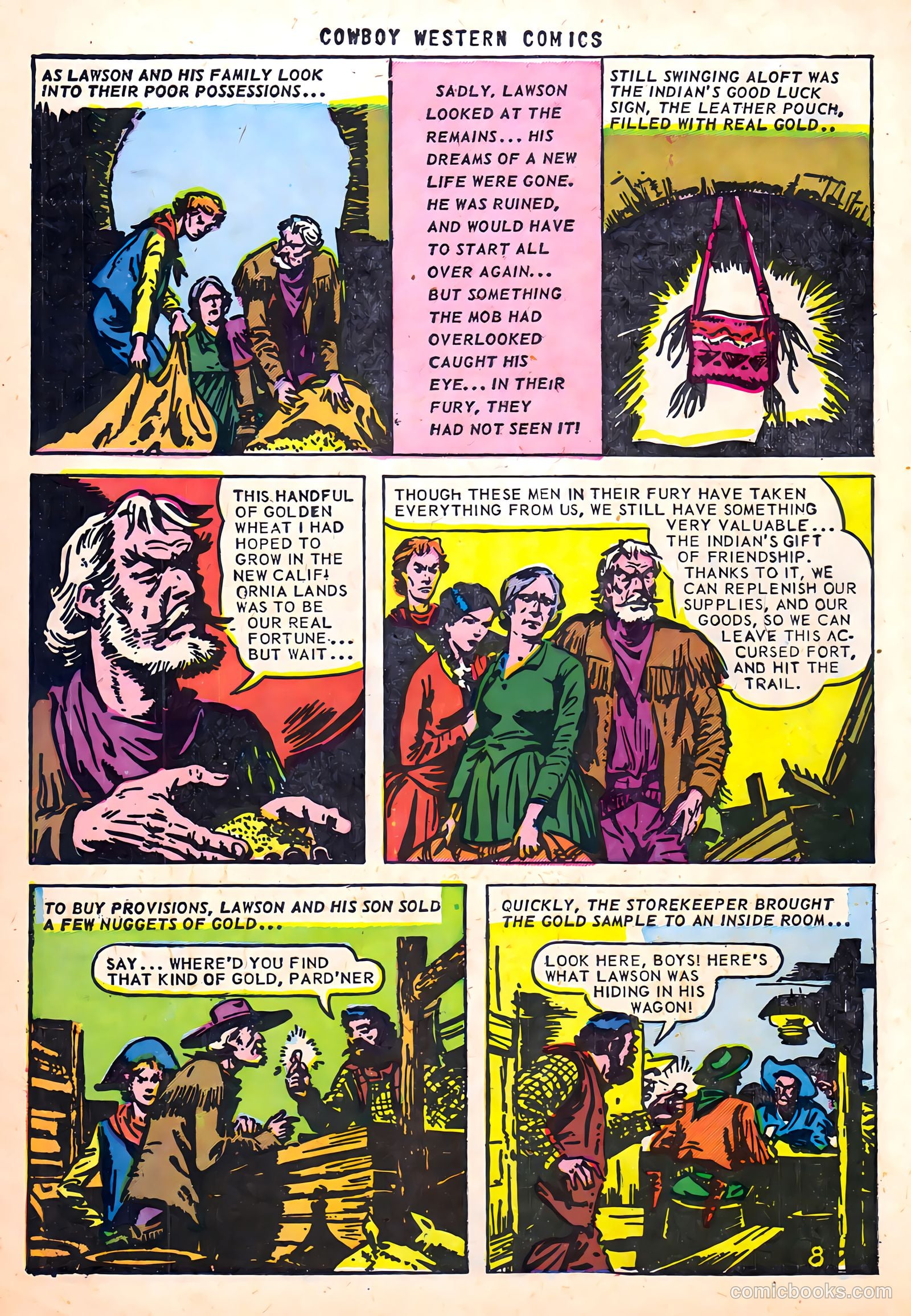 Cowboy Western Comics #39 (1952) — page 10 of 36