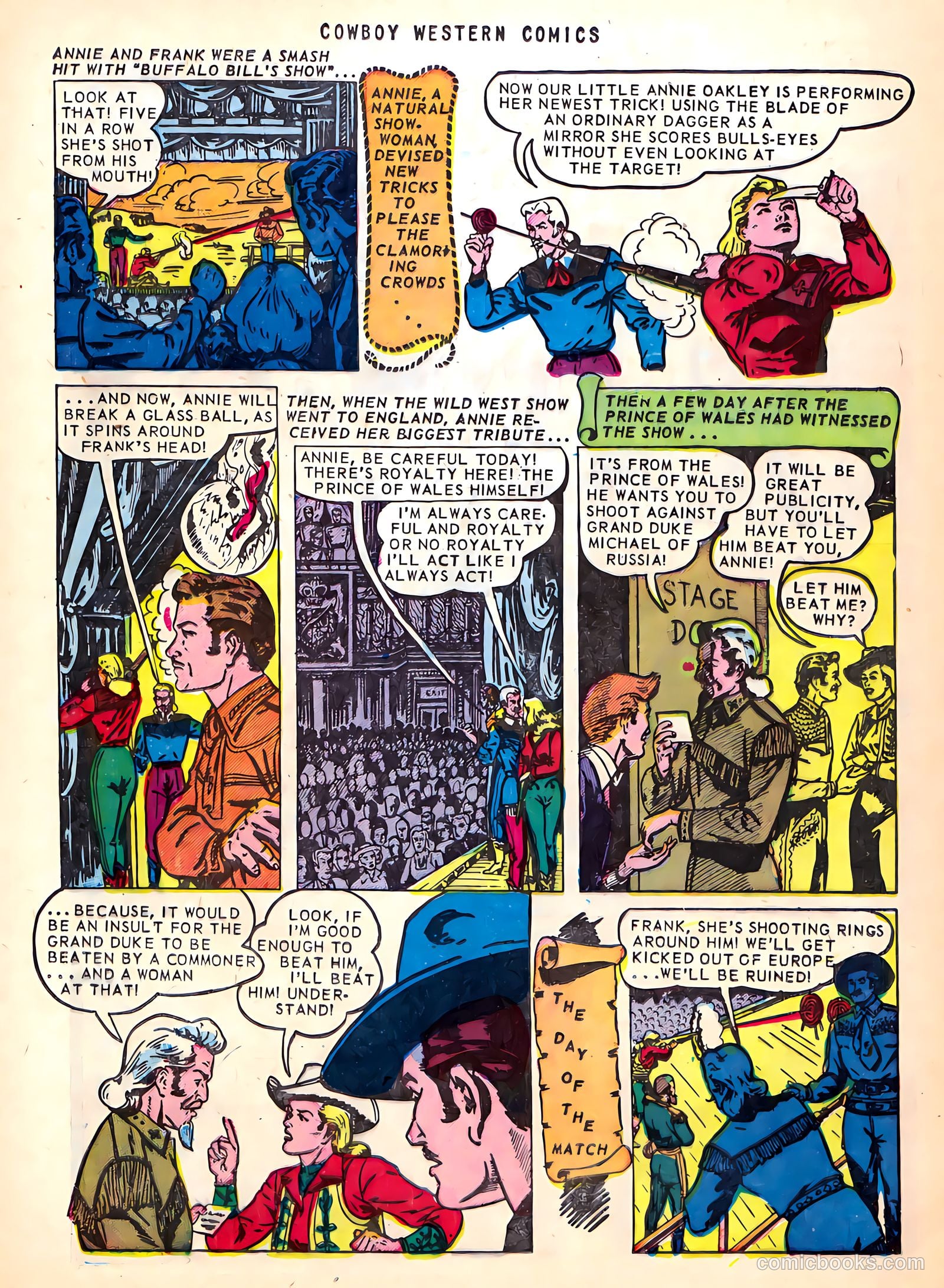 Cowboy Western Comics #39 (1952) — page 13 of 36