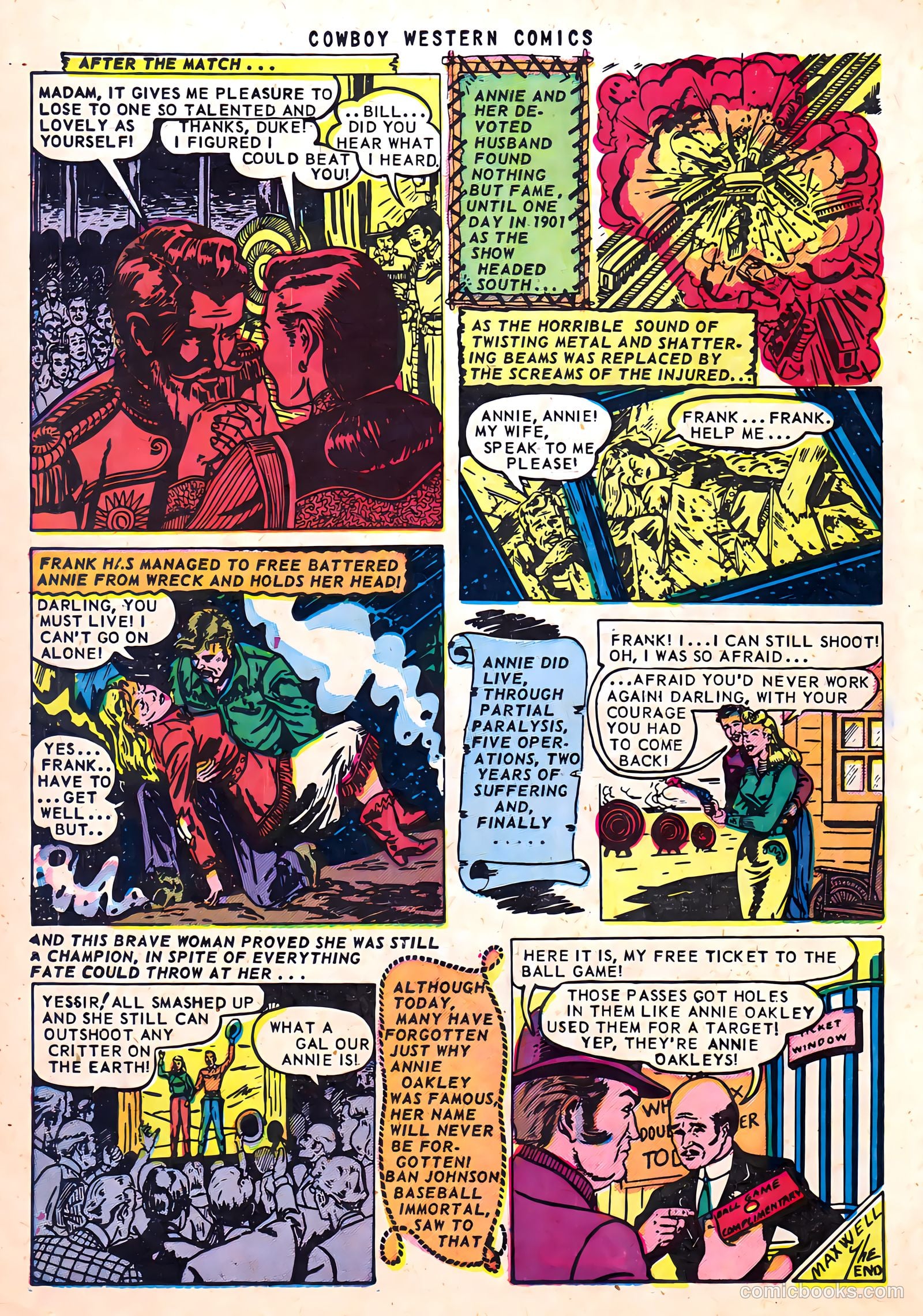 Cowboy Western Comics #39 (1952) — page 14 of 36