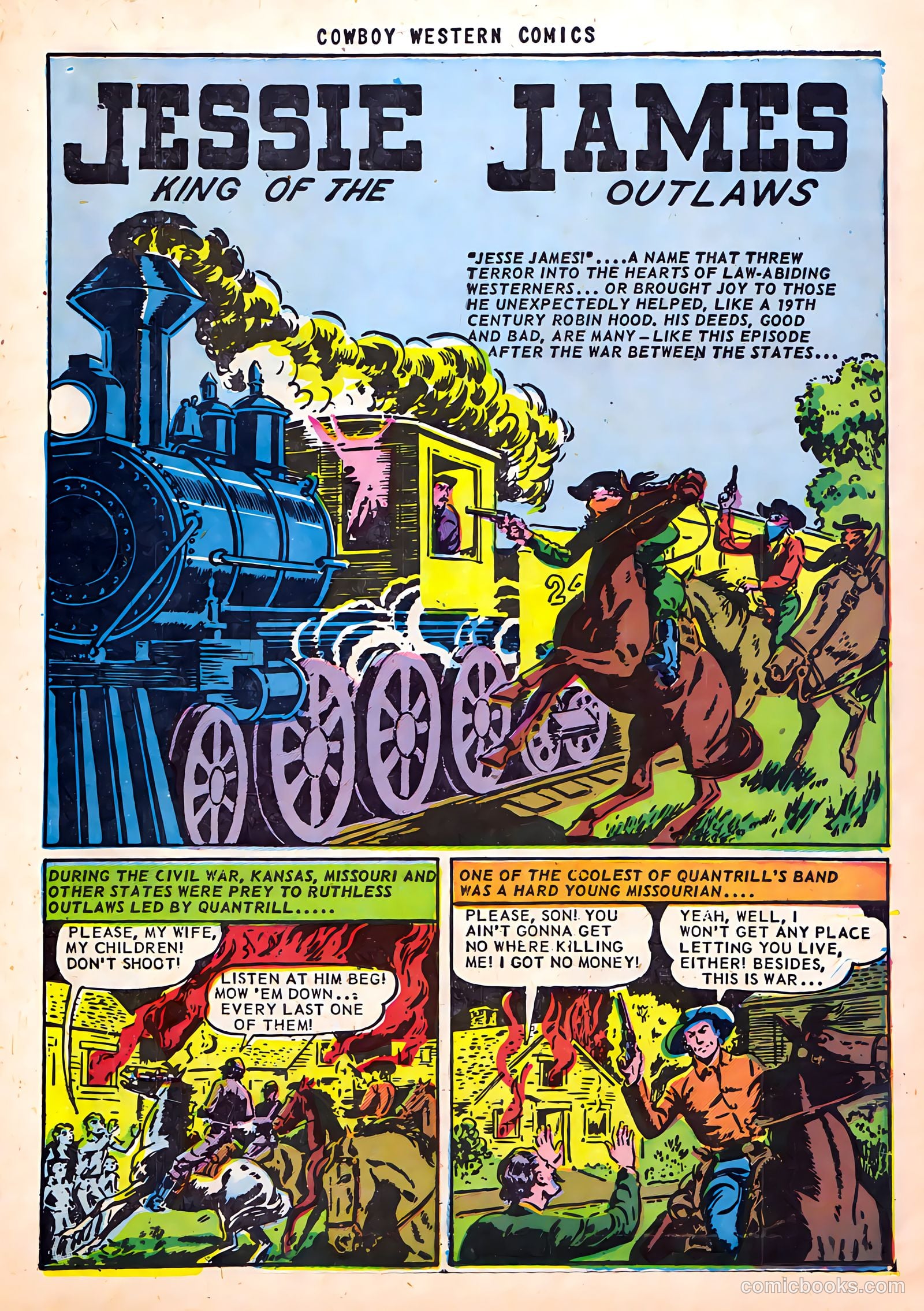Cowboy Western Comics #39 (1952) — page 15 of 36
