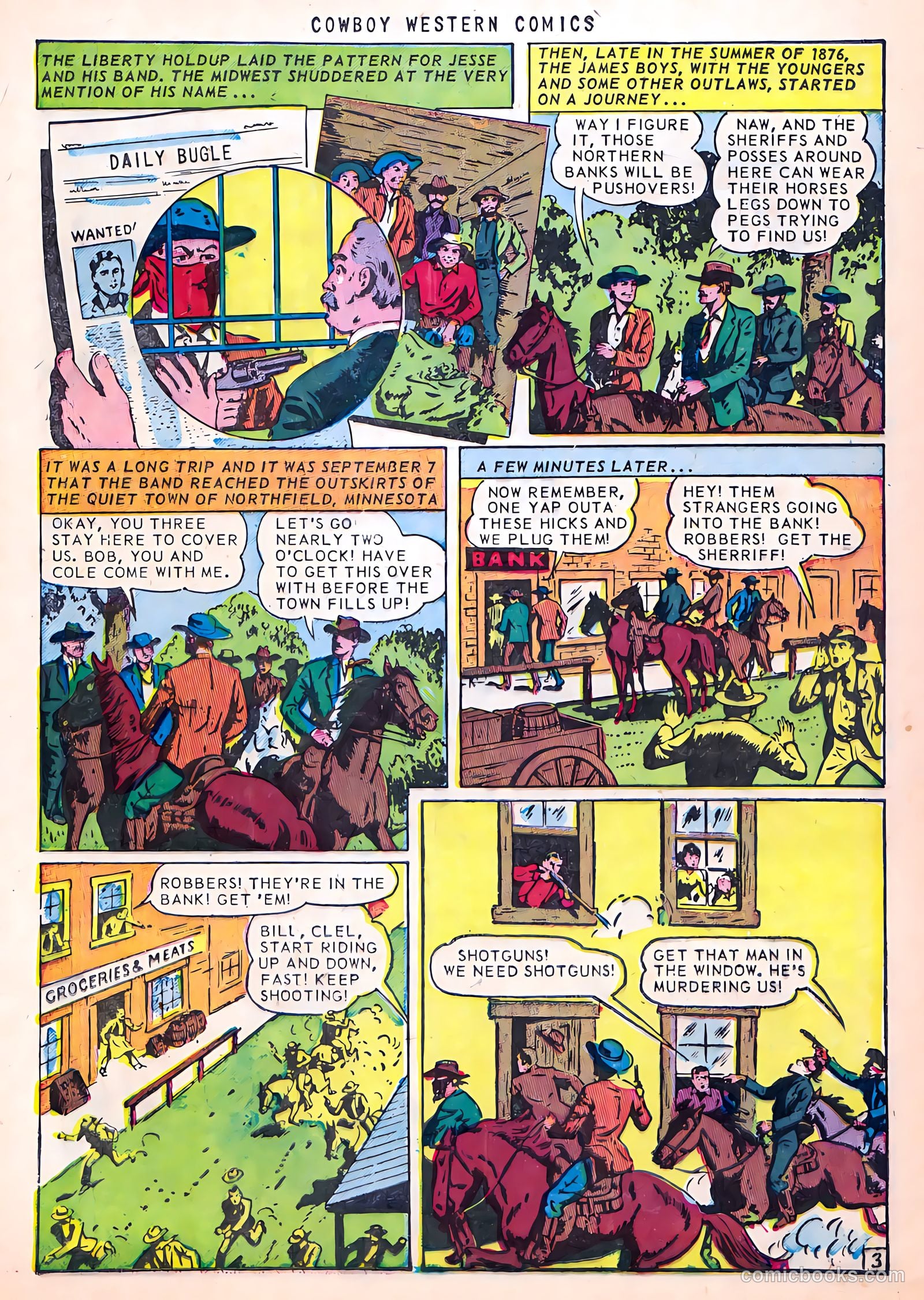 Cowboy Western Comics #39 (1952) — page 17 of 36